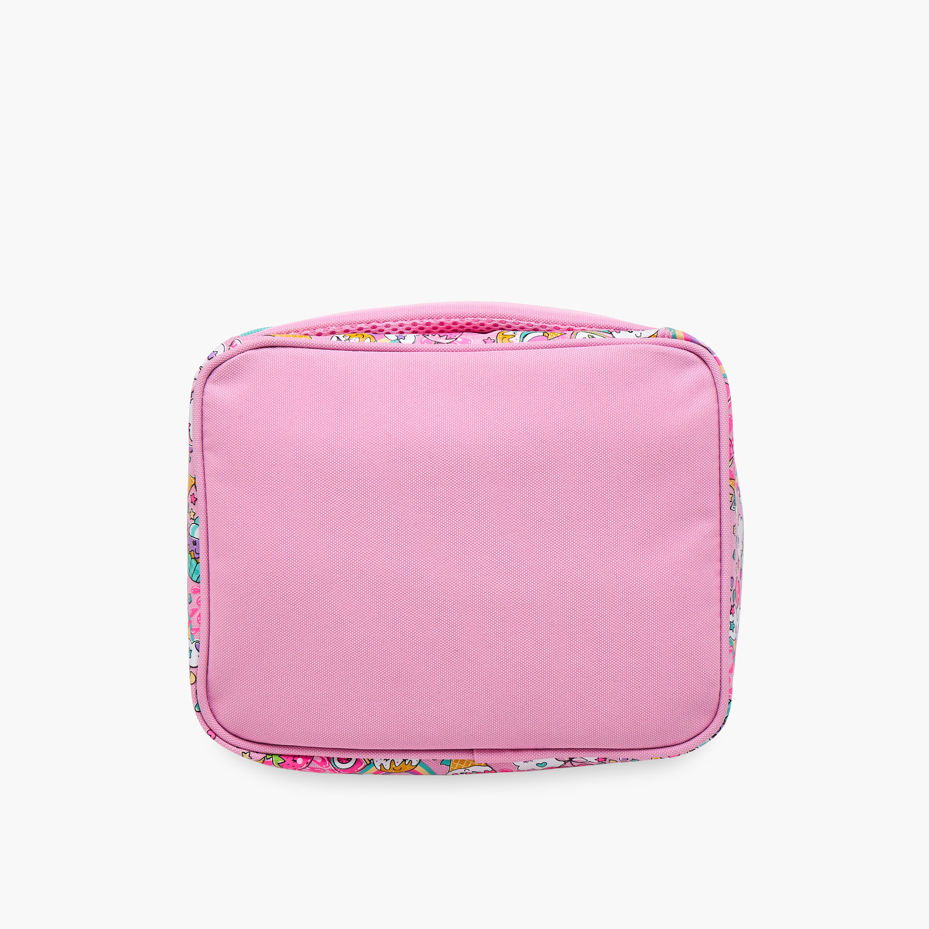 Skylar Ice Cream Print Lunch Bag with Top Handle and Zip Closure-school-lunchessentials-lunchbags-image-3