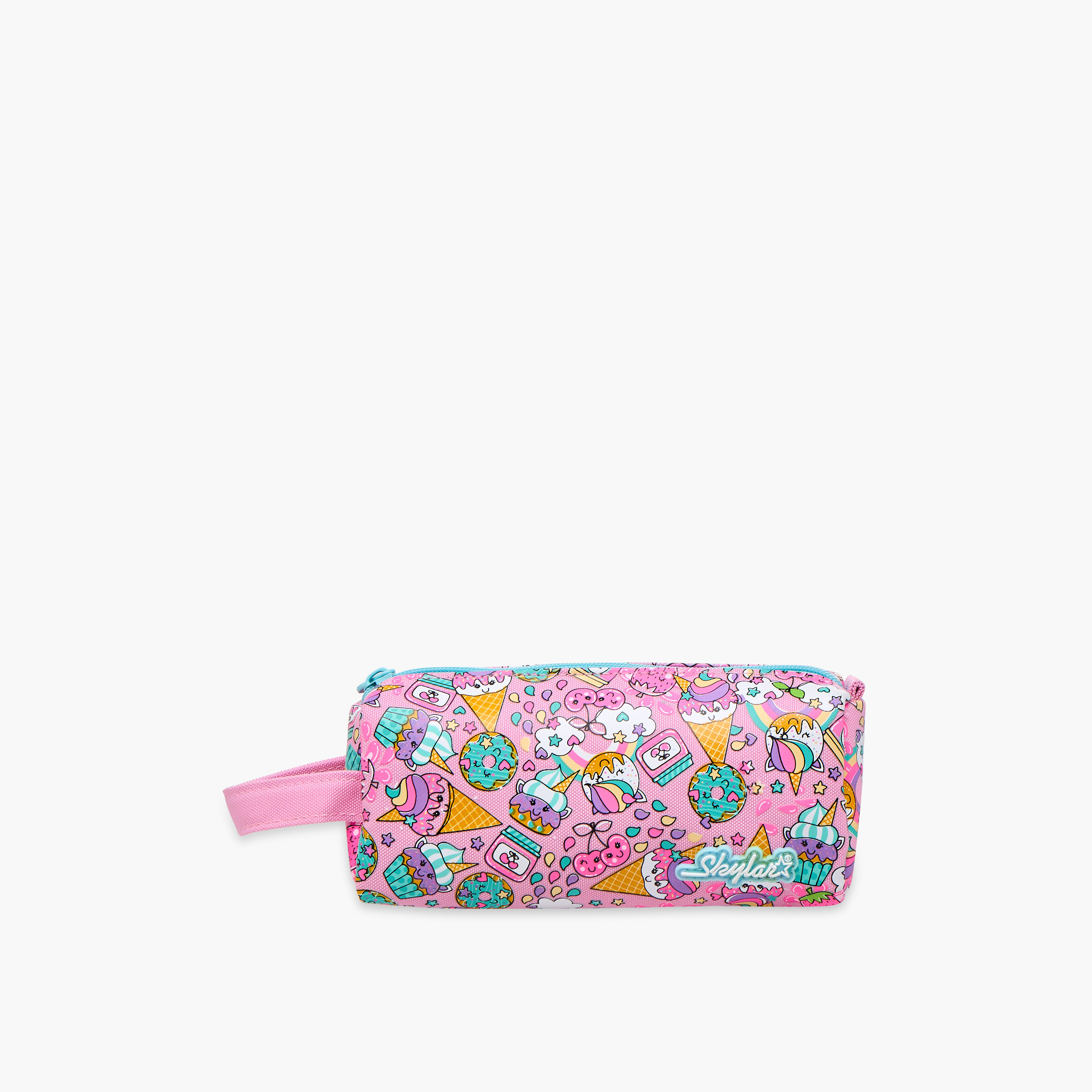 مقلمة بطبعات آيس كريم وسحاب إغلاق من سكايلار-school-stationery-pencilcases-image-1