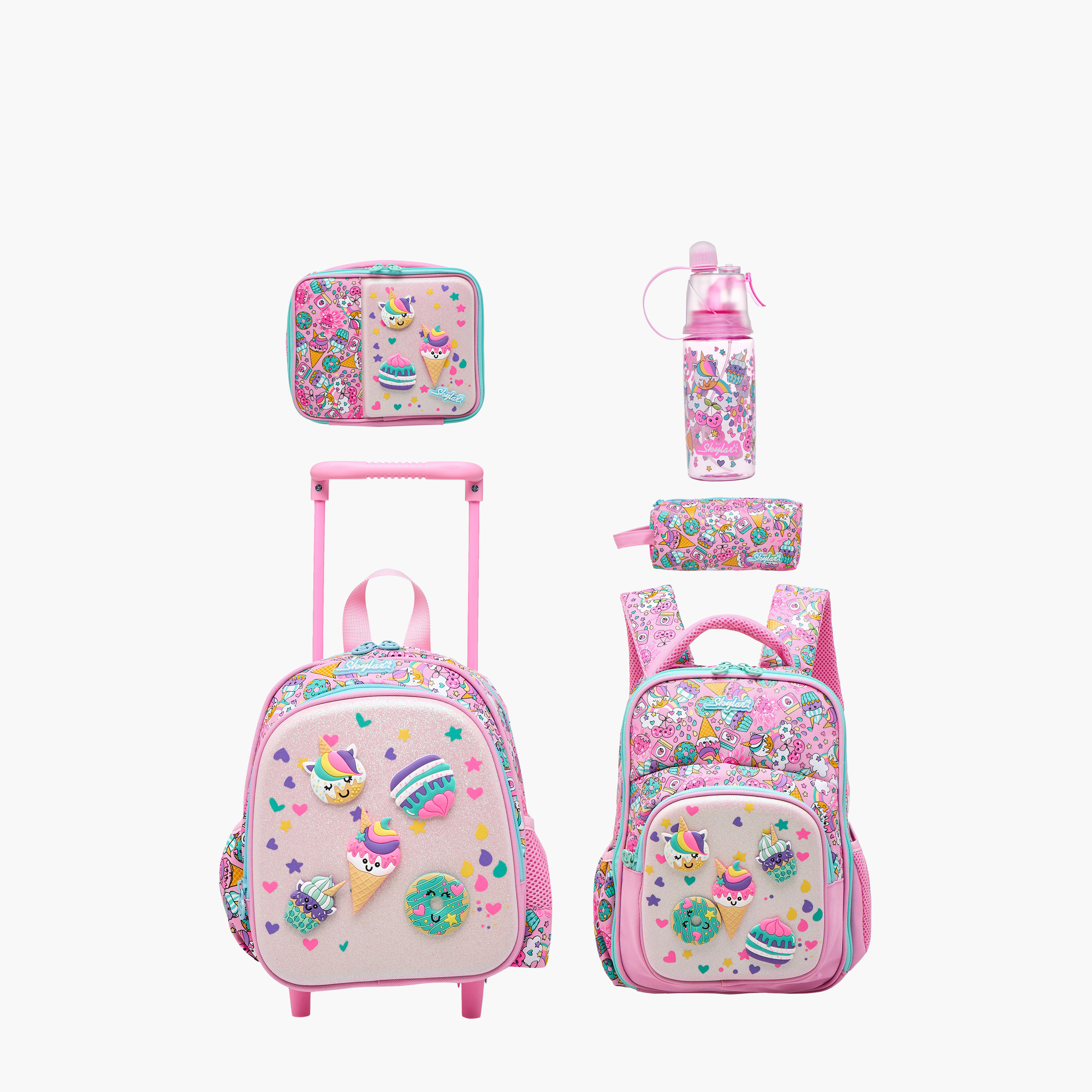 مقلمة بطبعات آيس كريم وسحاب إغلاق من سكايلار-school-stationery-pencilcases-image-10