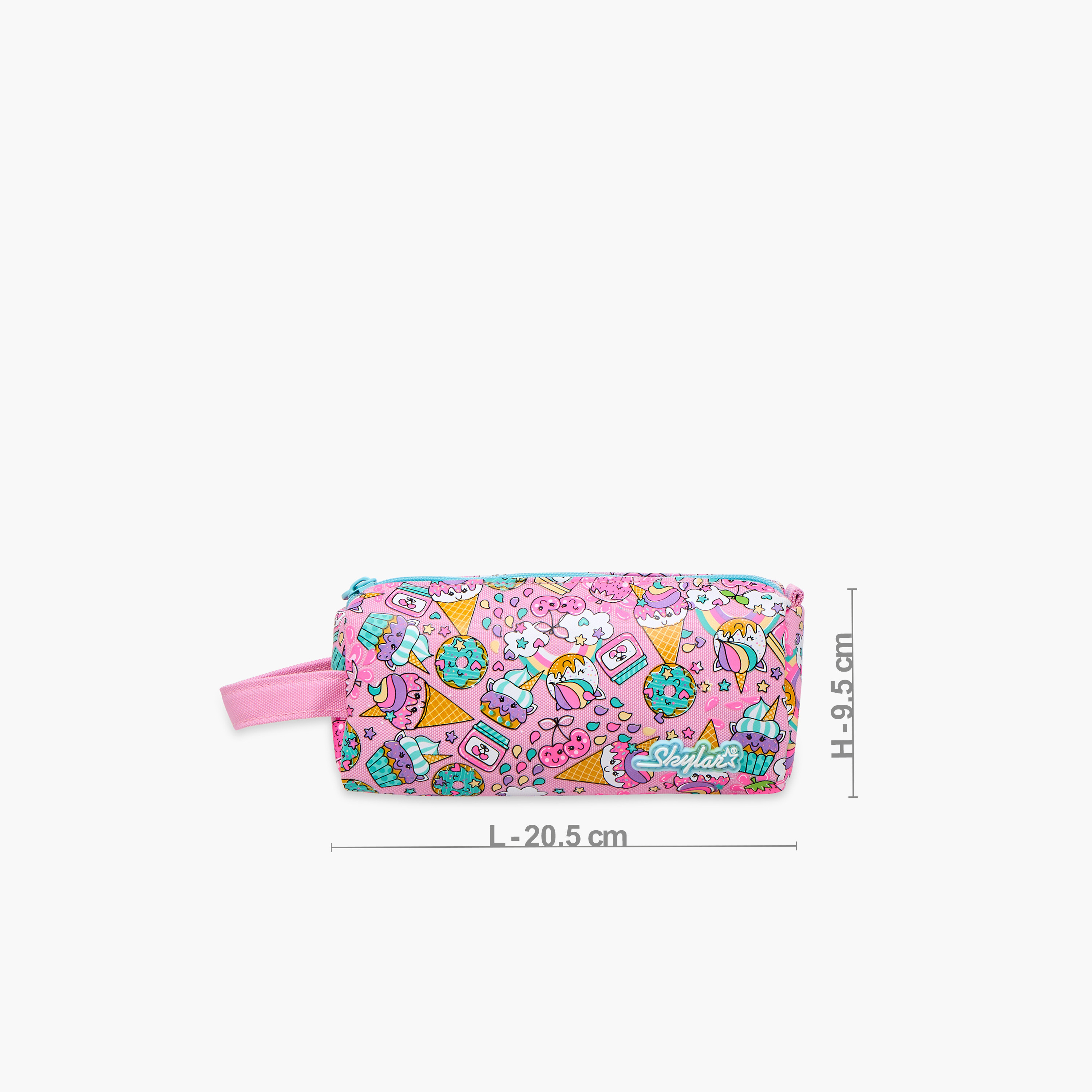 مقلمة بطبعات آيس كريم وسحاب إغلاق من سكايلار-school-stationery-pencilcases-image-2