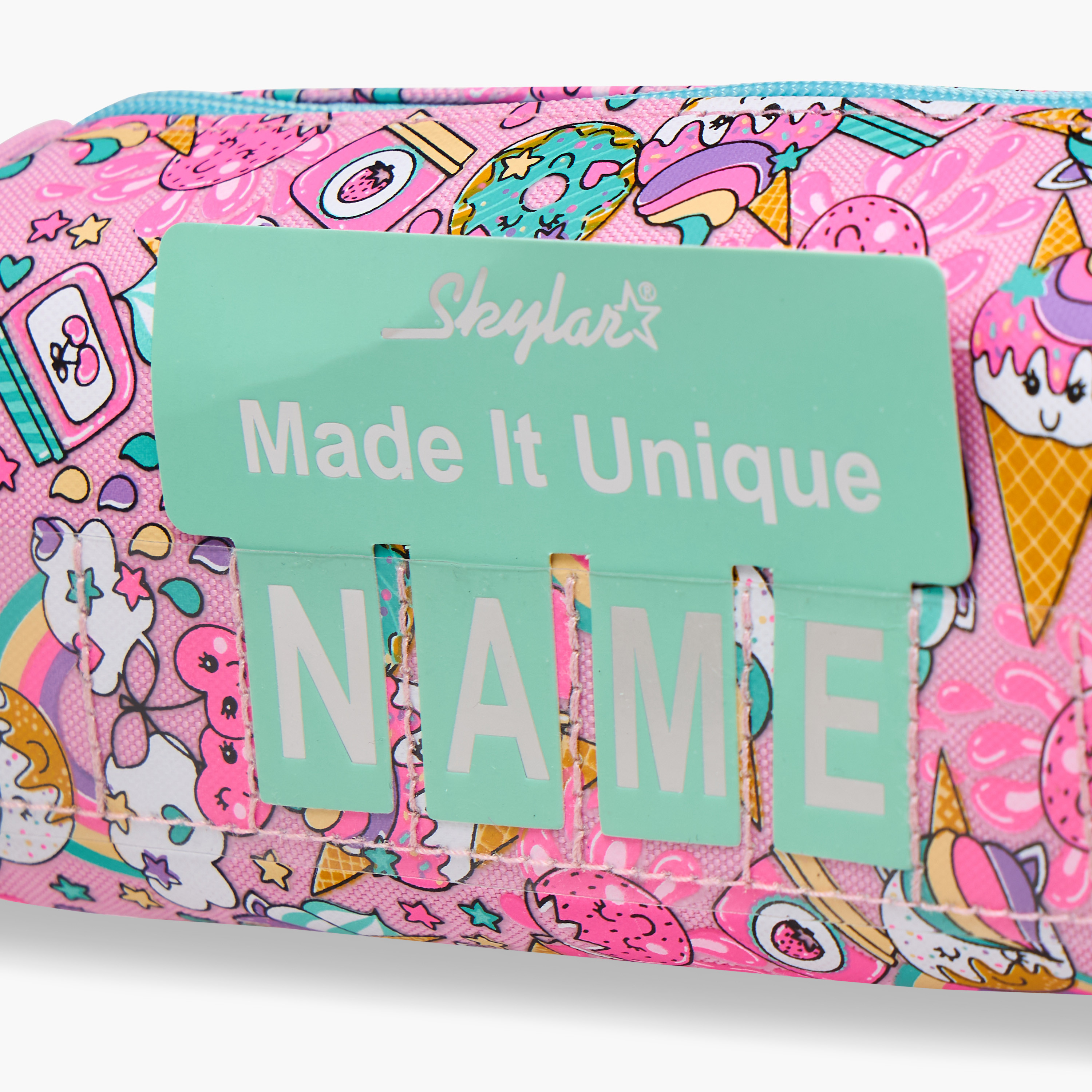 مقلمة بطبعات آيس كريم وسحاب إغلاق من سكايلار-school-stationery-pencilcases-image-8