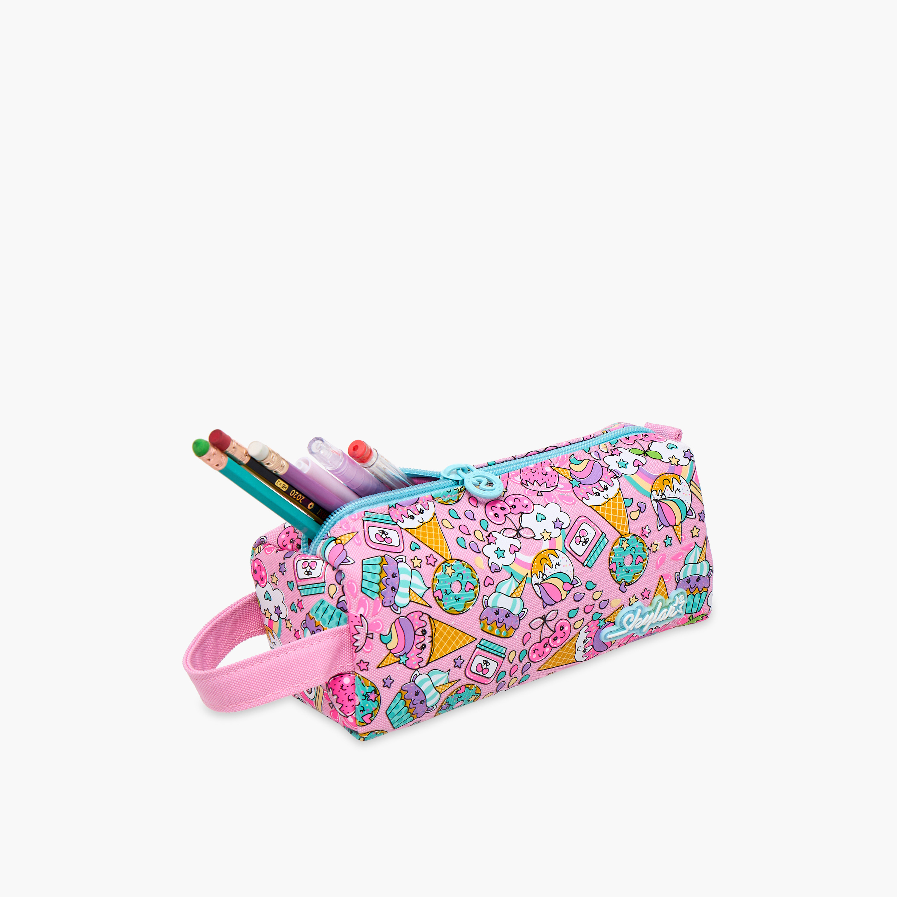 مقلمة بطبعات آيس كريم وسحاب إغلاق من سكايلار-school-stationery-pencilcases-image-9