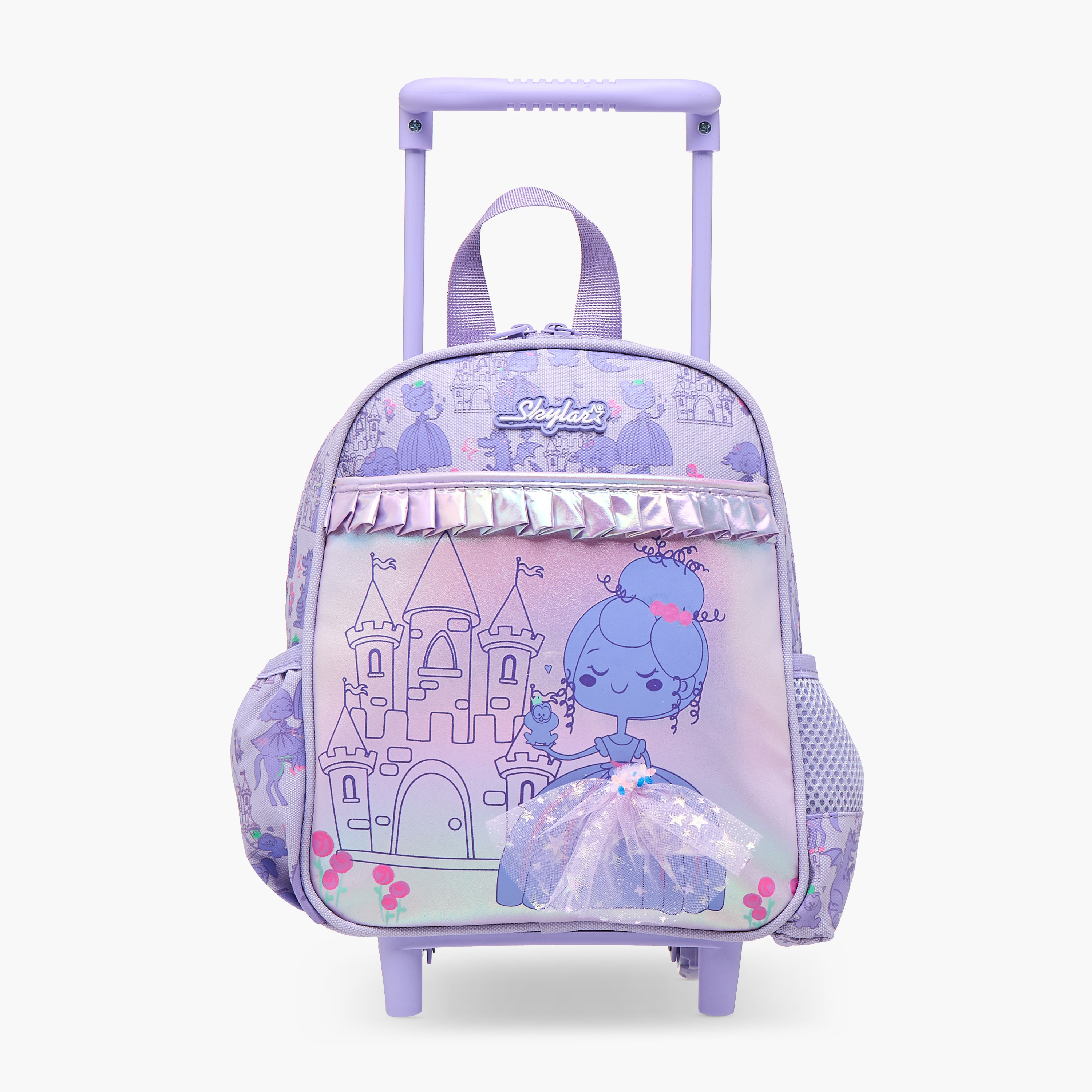 Skylar Dolls Trolley Bag for Girls 2-5 Years with Padded Shoulder Straps -school-bagsandbackpacks-trolleybags-image-1