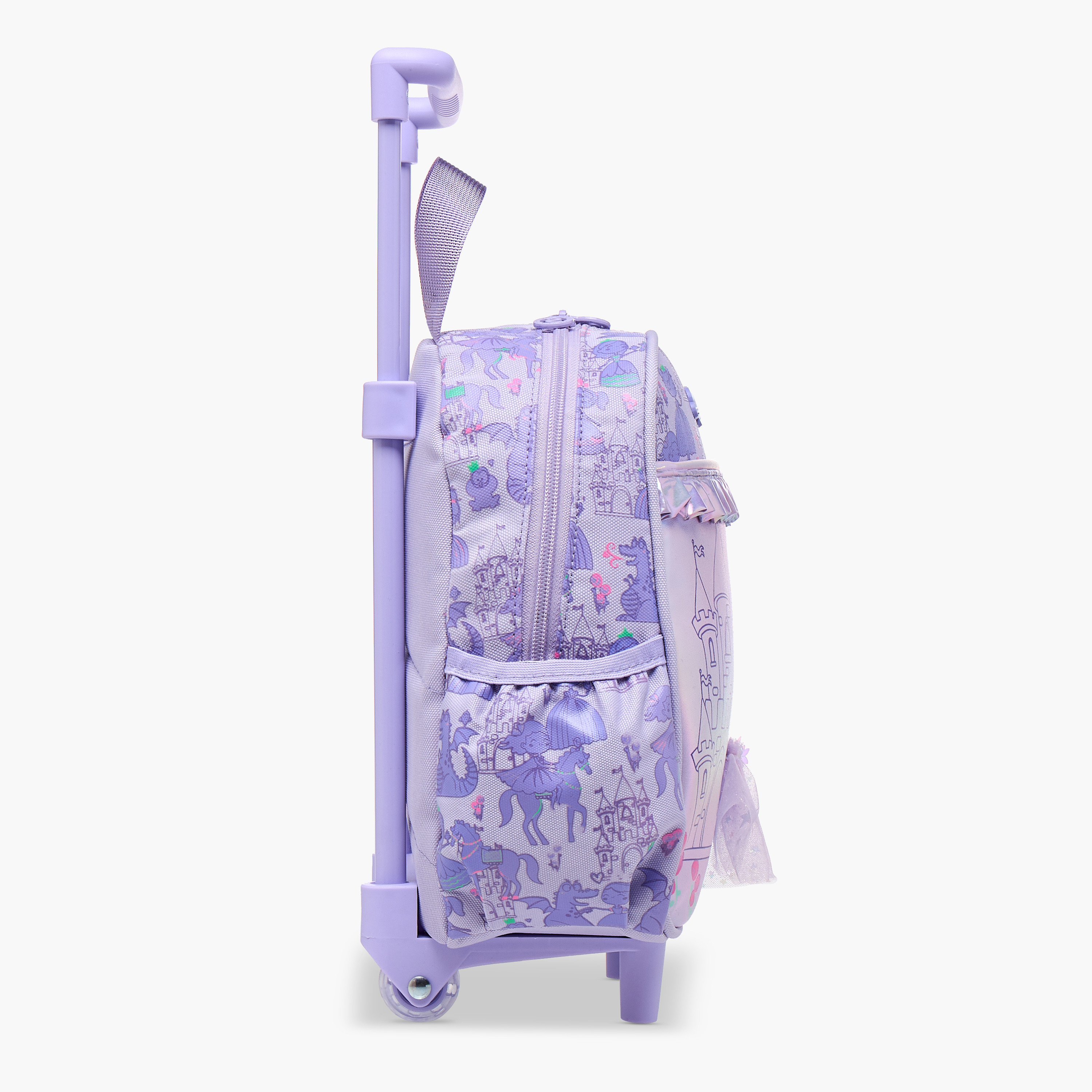 Skylar Dolls Trolley Bag for Girls 2-5 Years with Padded Shoulder Straps -school-bagsandbackpacks-trolleybags-image-3