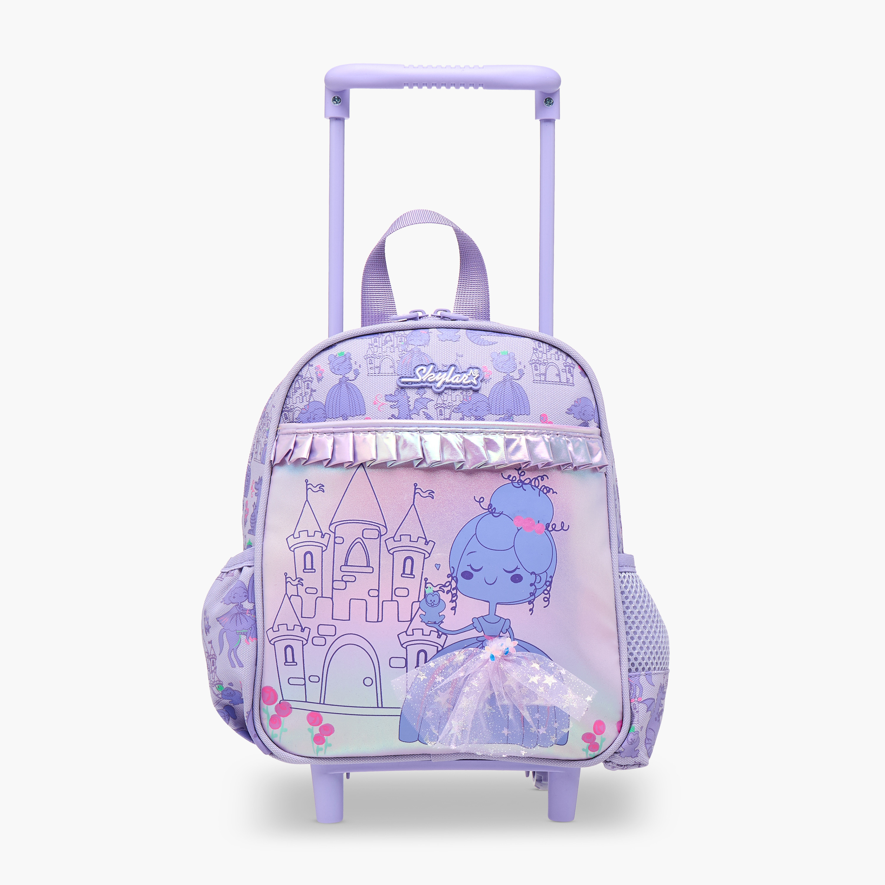 Skylar Dolls Trolley Bag for Girls 2-5 Years with Padded Shoulder Straps -school-bagsandbackpacks-trolleybags-image-7