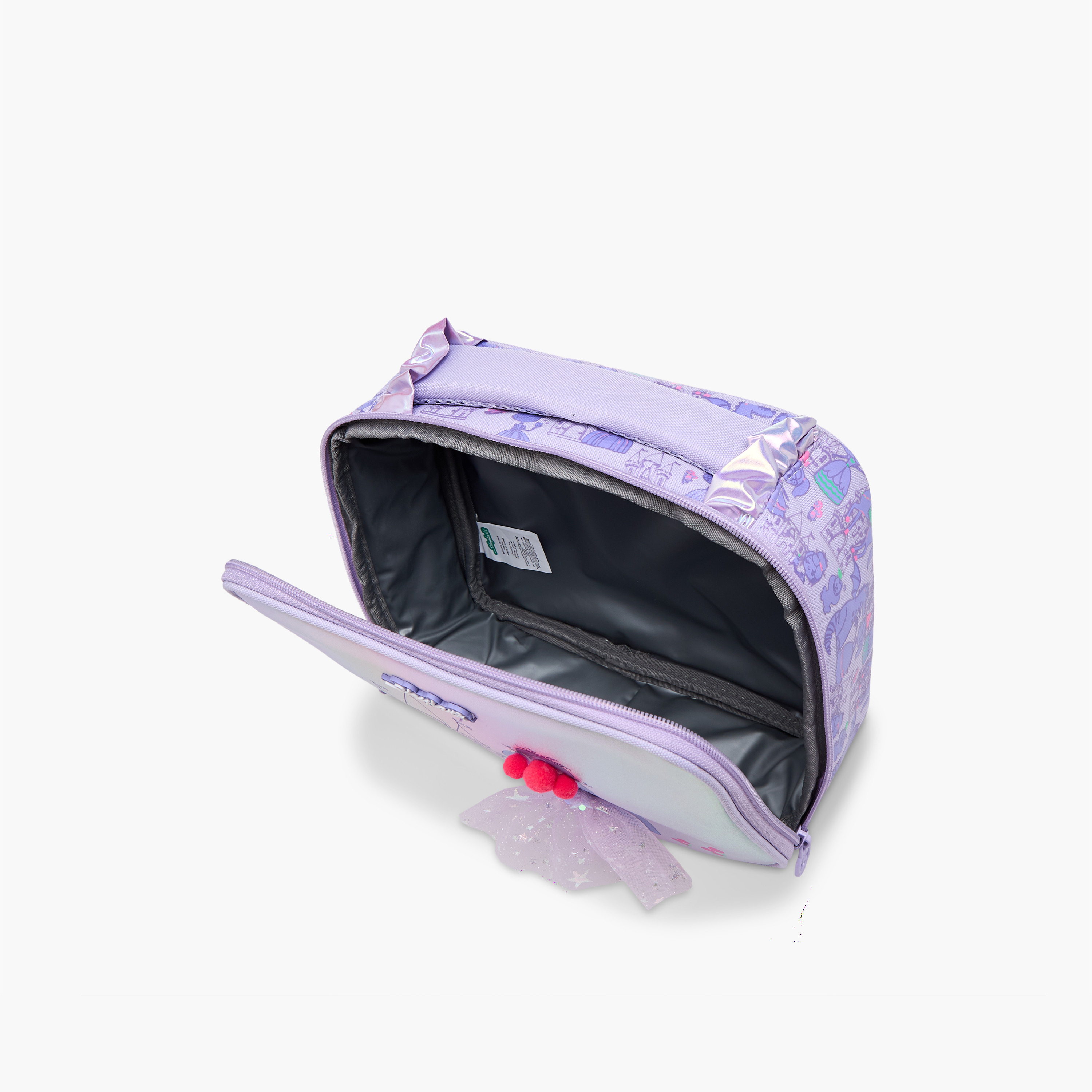 Skylar Princess Print Lunch Bag with Zip Closure-school-lunchessentials-lunchbags-image-9