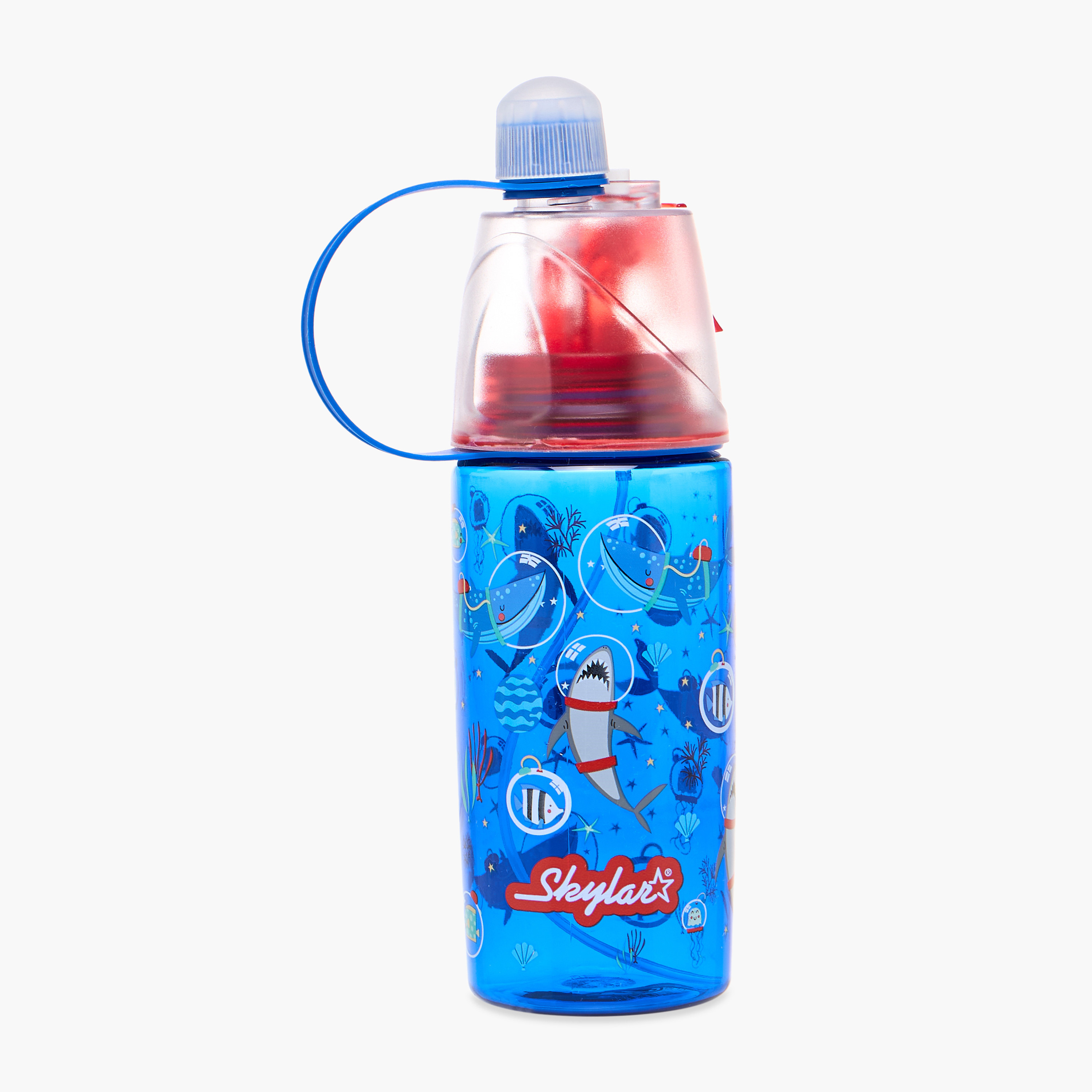 Skylar Space Water Bottle with Spray and BPA-Free- 500 ml-school-waterbottles-image-1