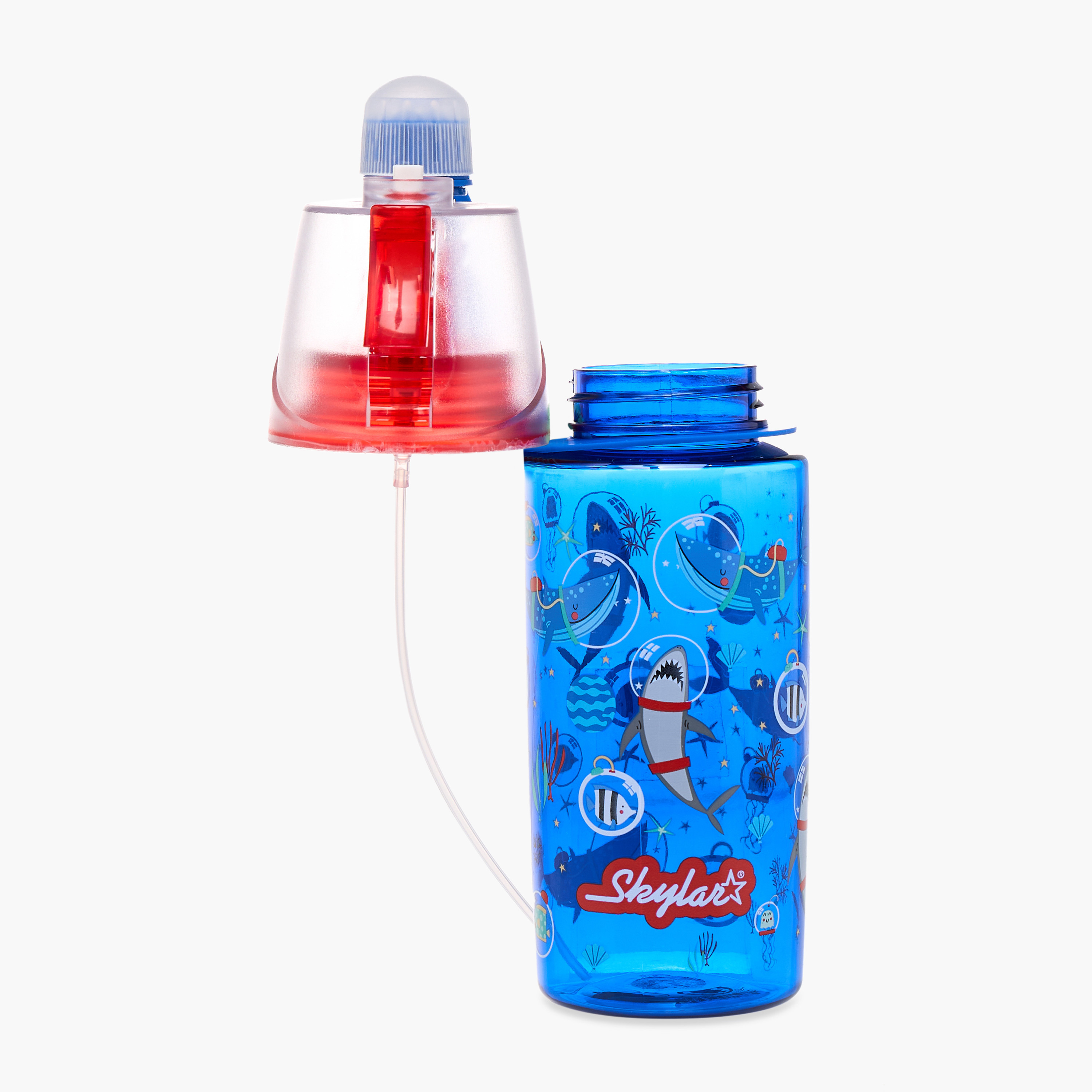 Skylar Space Water Bottle with Spray and BPA-Free- 500 ml-school-waterbottles-image-3