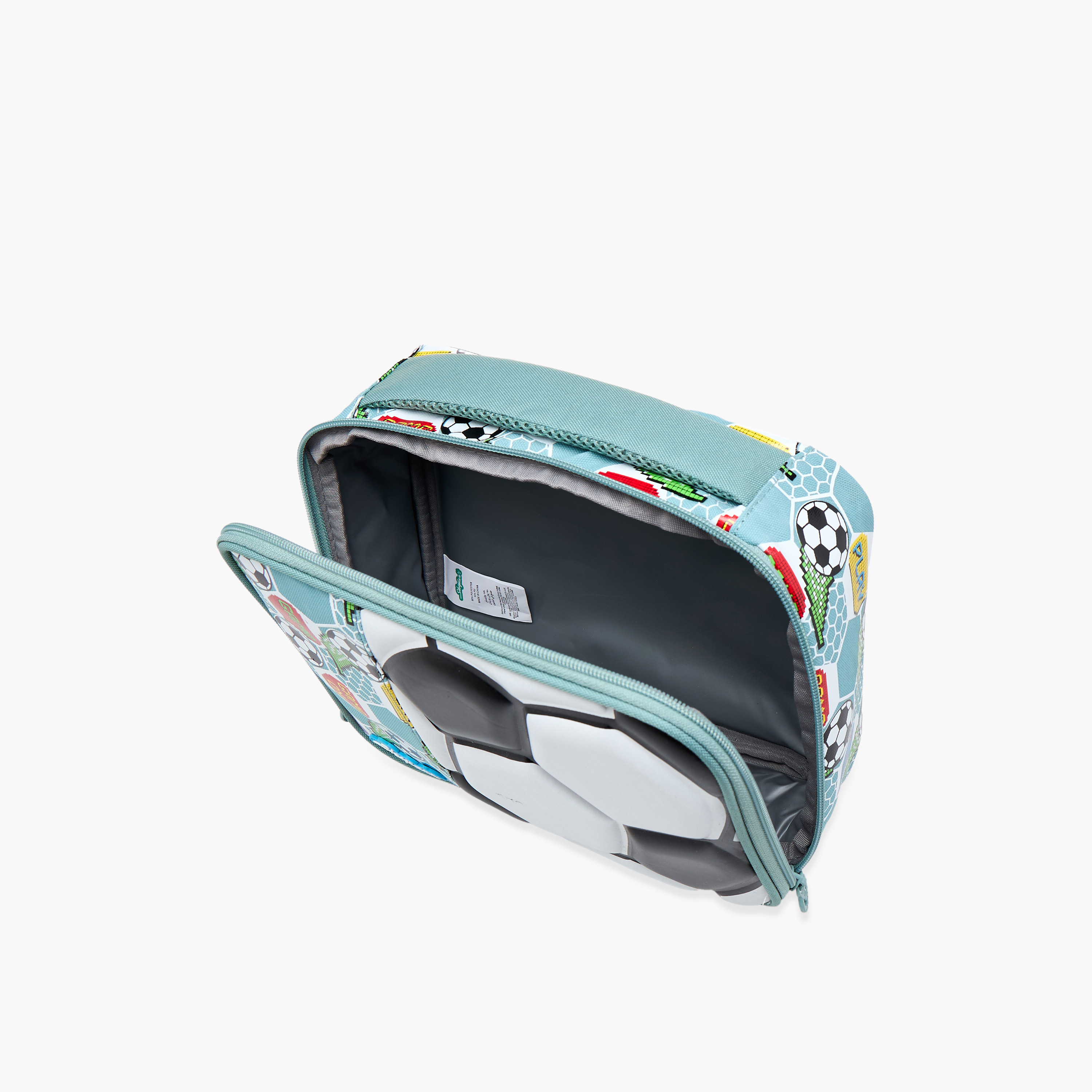Skylar 3D Football Print Lunch Bag with Zip Closure-school-lunchessentials-lunchbags-image-8