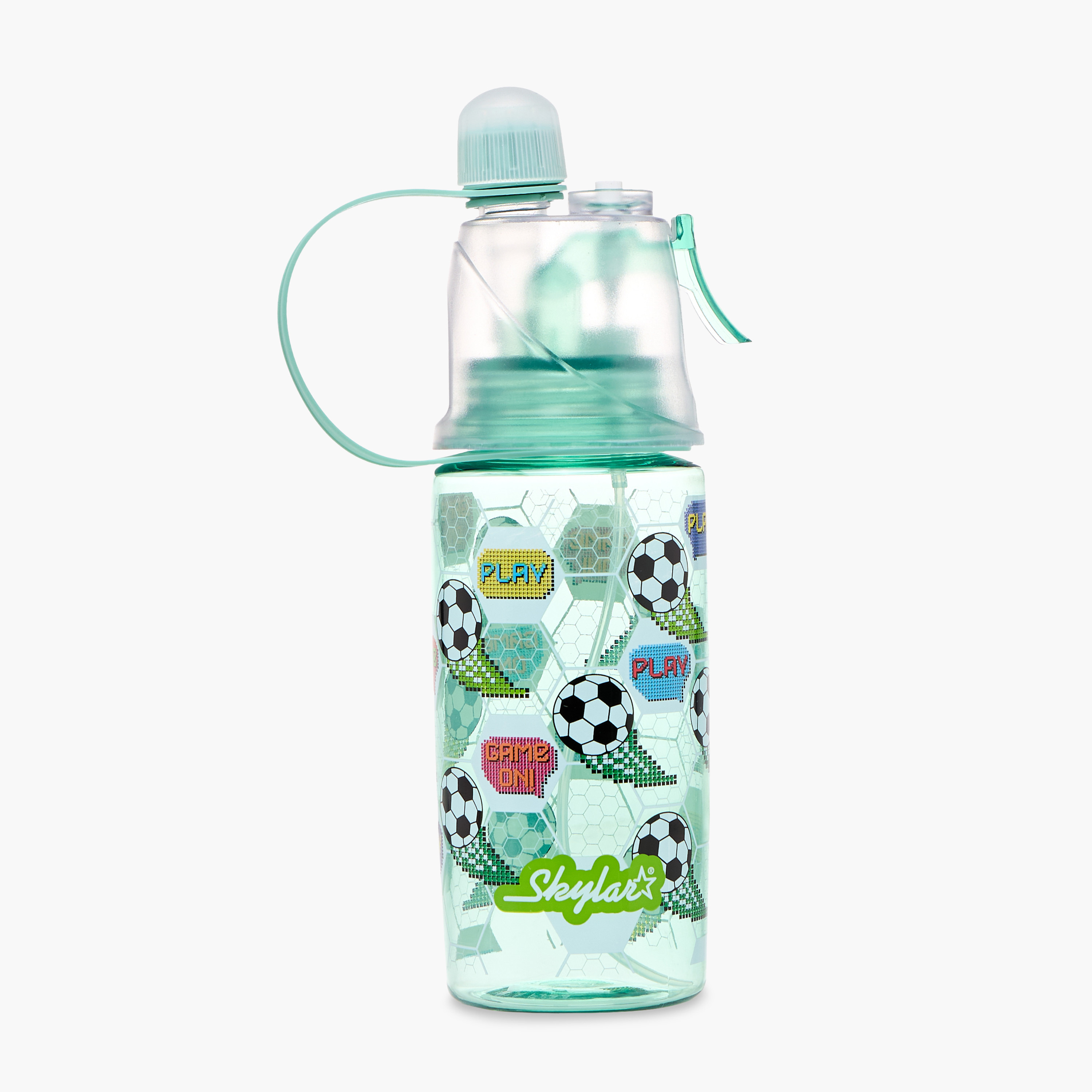 Skylar Football Tritan Water Bottle with Spray and BPA-Free -school-waterbottles-image-1