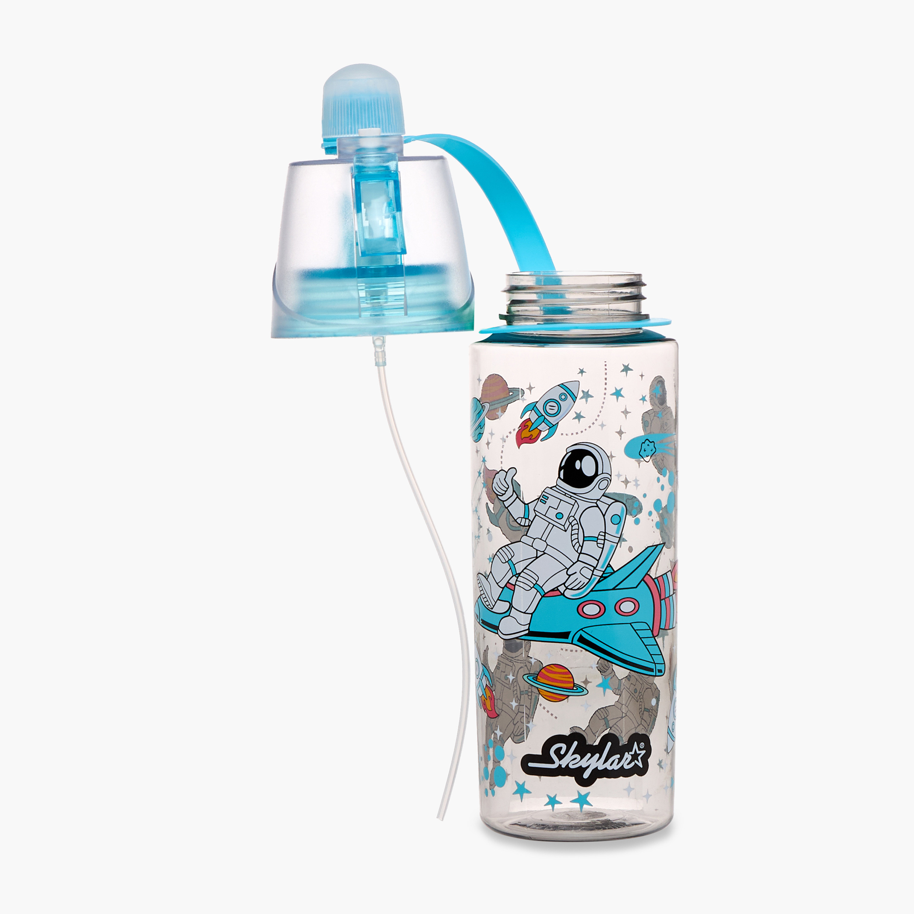 Skylar Space Tritan Water Bottle with Spray and BPA-Free - 500 ml-school-waterbottles-image-8