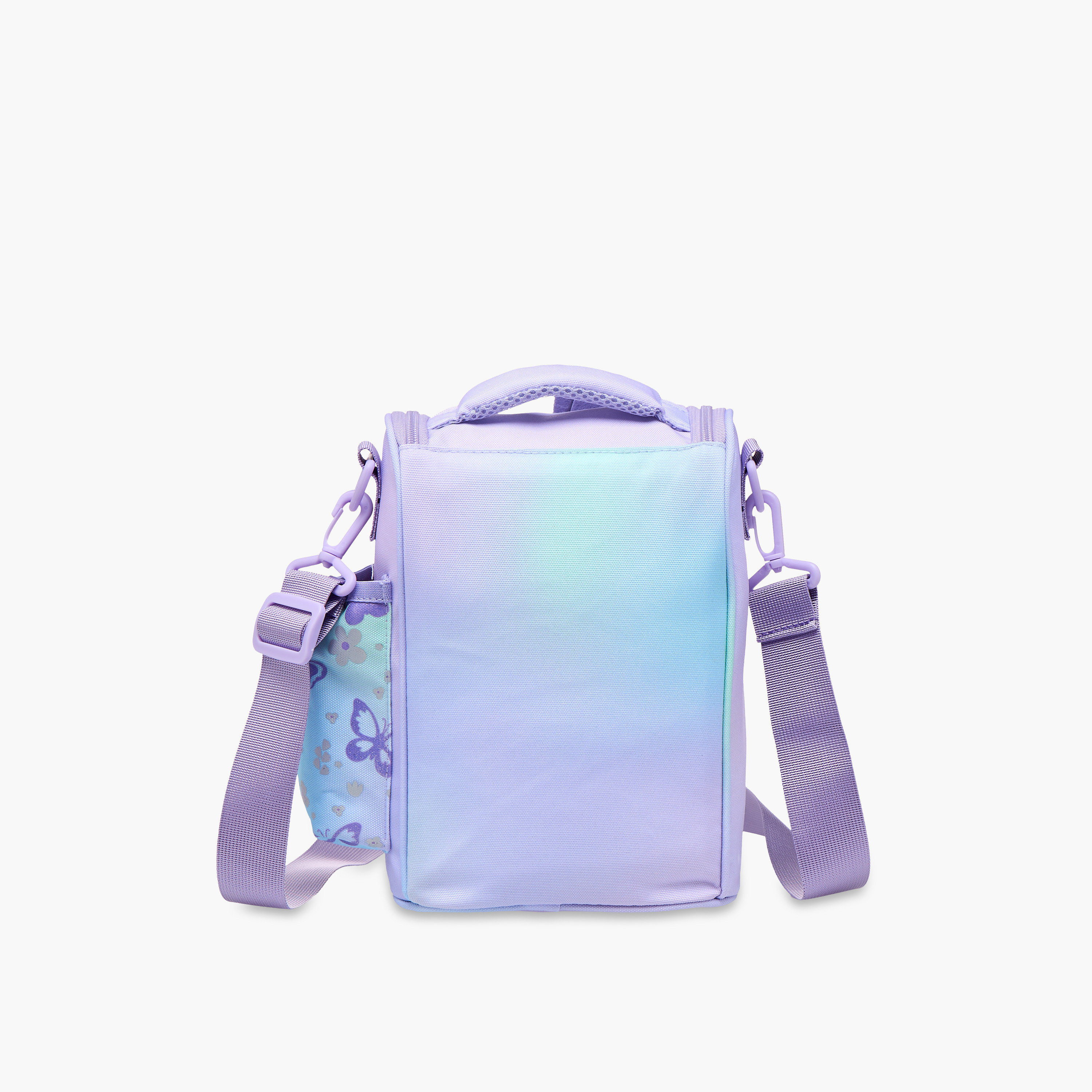 Skylar Butterfly Print Lunch Bag with Zip Closure-school-lunchessentials-lunchbags-image-3
