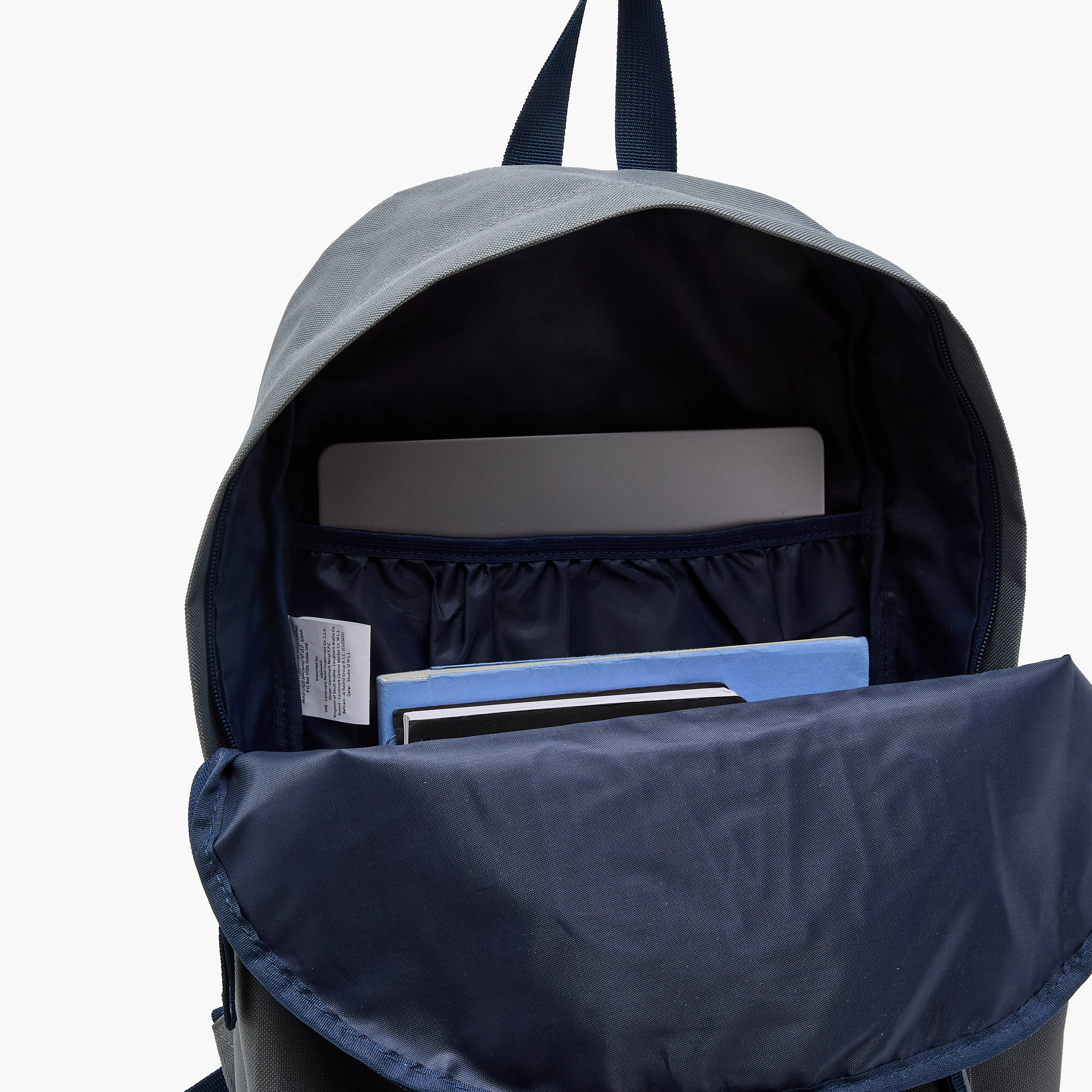GAP 17-inch Logo Print Backpack with Adjustable Straps and Zip Closure - 43x29x11 cms-promo_LS20_OMN-image-12