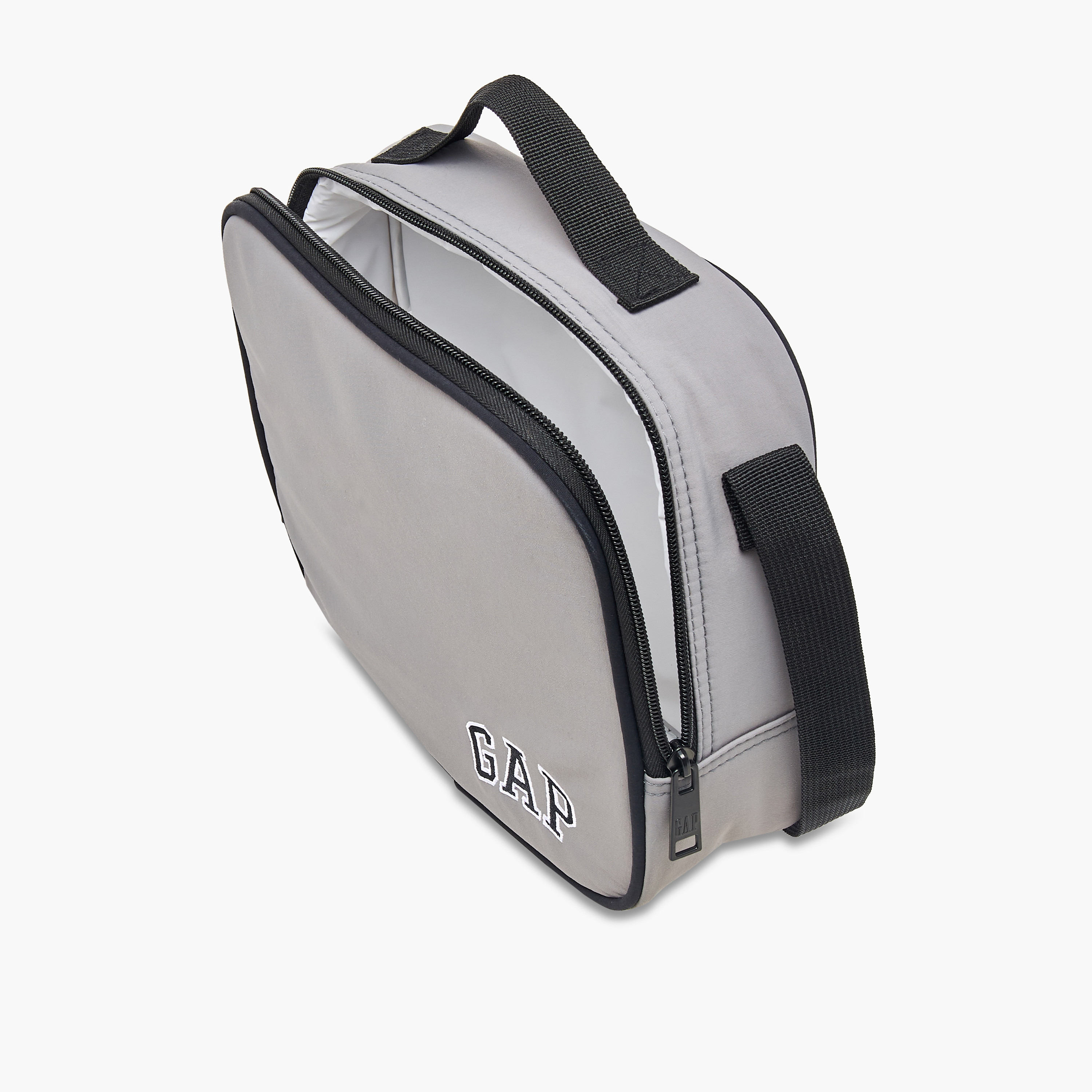 GAP Solid Lunch Bag with Adjustable Strap and Zip Closure-school-lunchessentials-lunchbags-image-7
