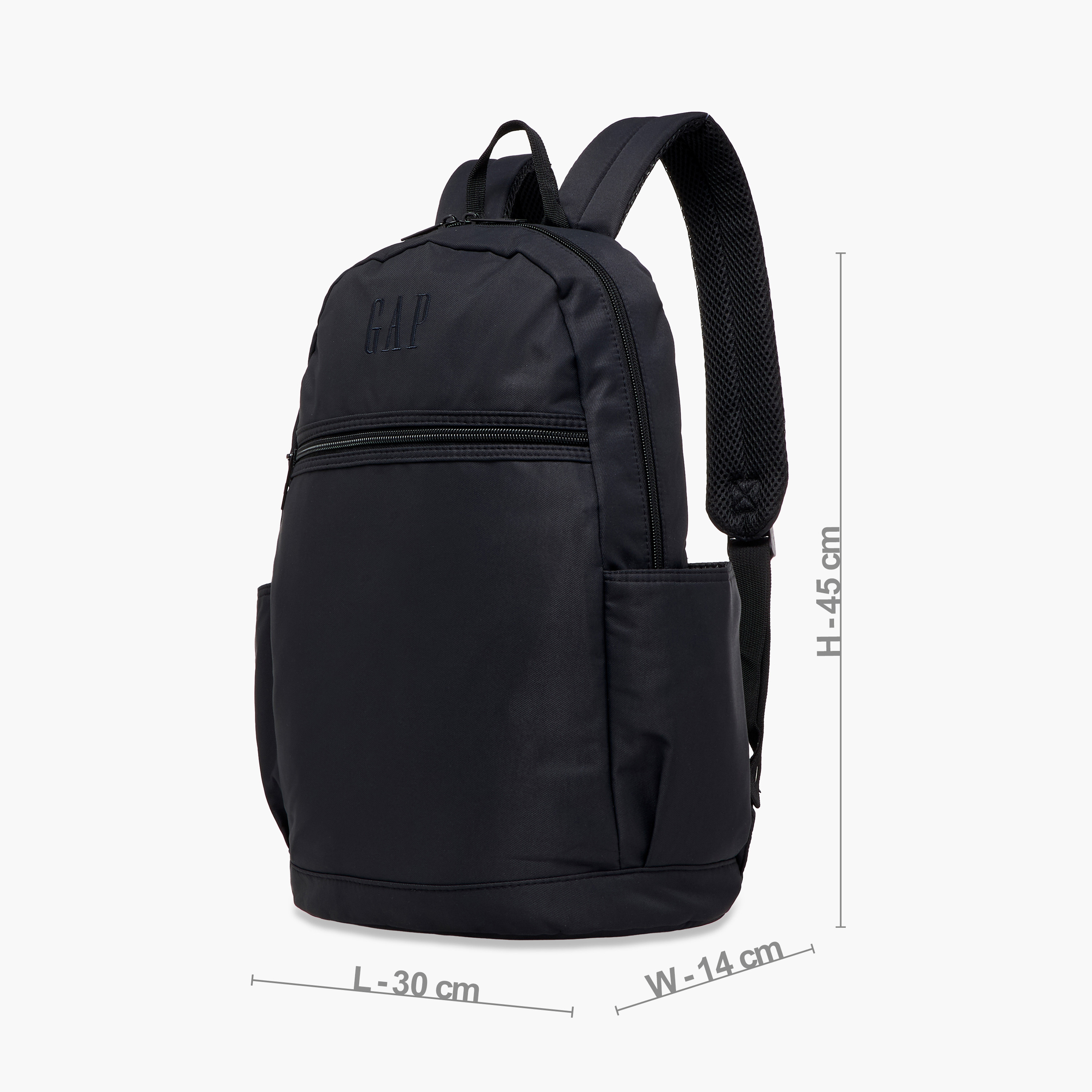 GAP Solid 18-inch Backpack with Adjustable Straps and Zip Closure - 14x30x45 cms-school-bagsandbackpacks-backpacks-image-2