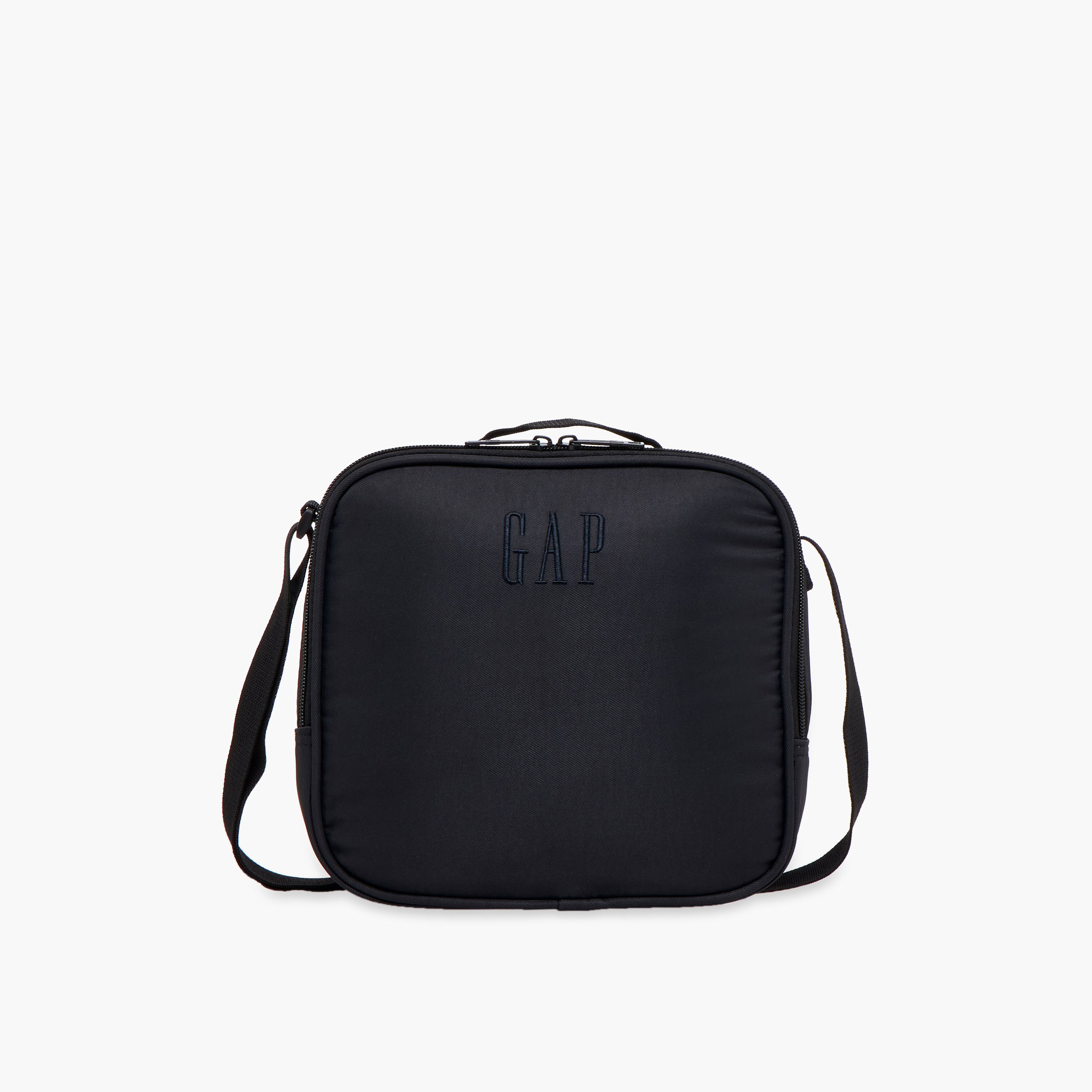 GAP Solid Lunch Bag with Adjustable Strap and Zip Closure-school-lunchessentials-lunchbags-image-1