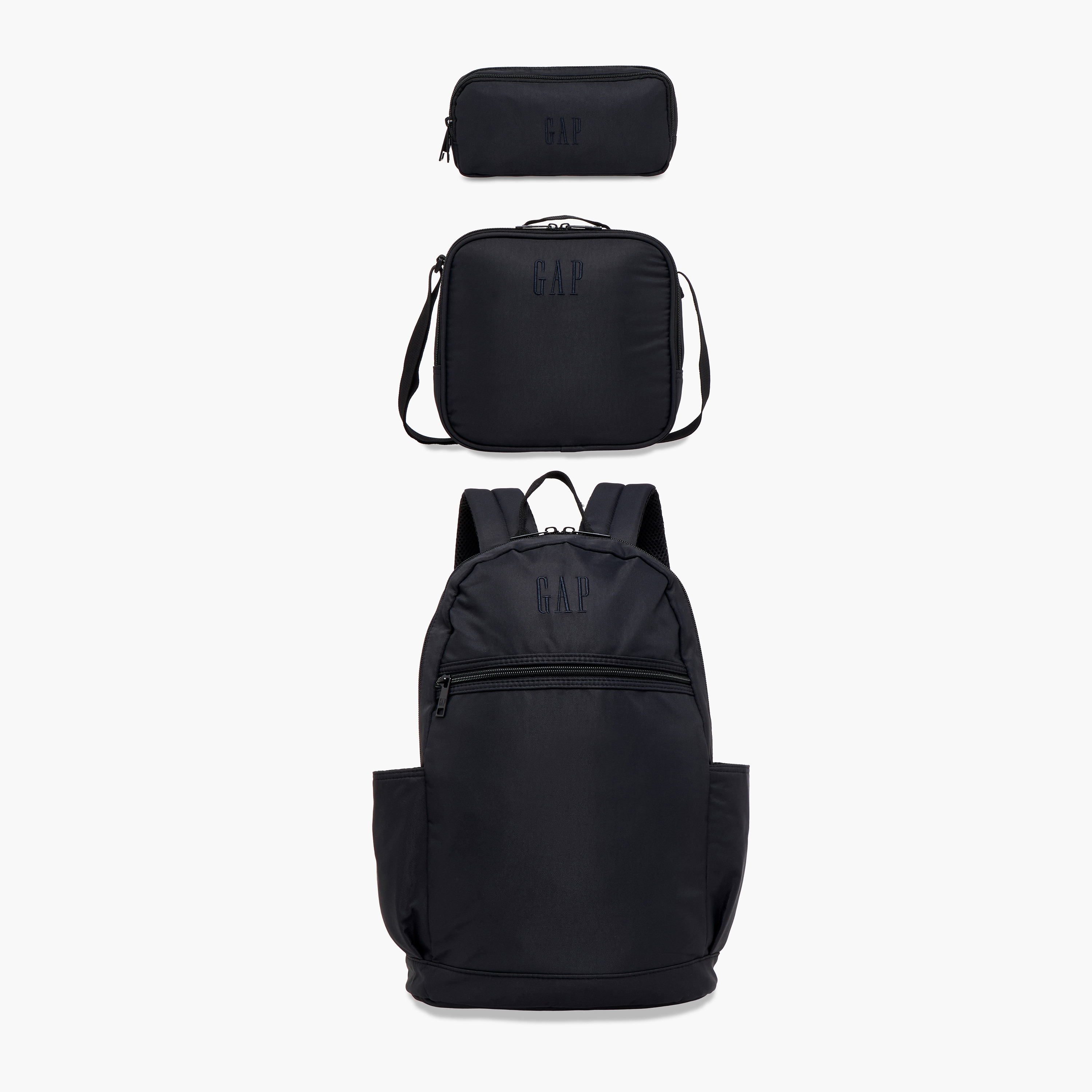 GAP Solid Lunch Bag with Adjustable Strap and Zip Closure-school-lunchessentials-lunchbags-image-9