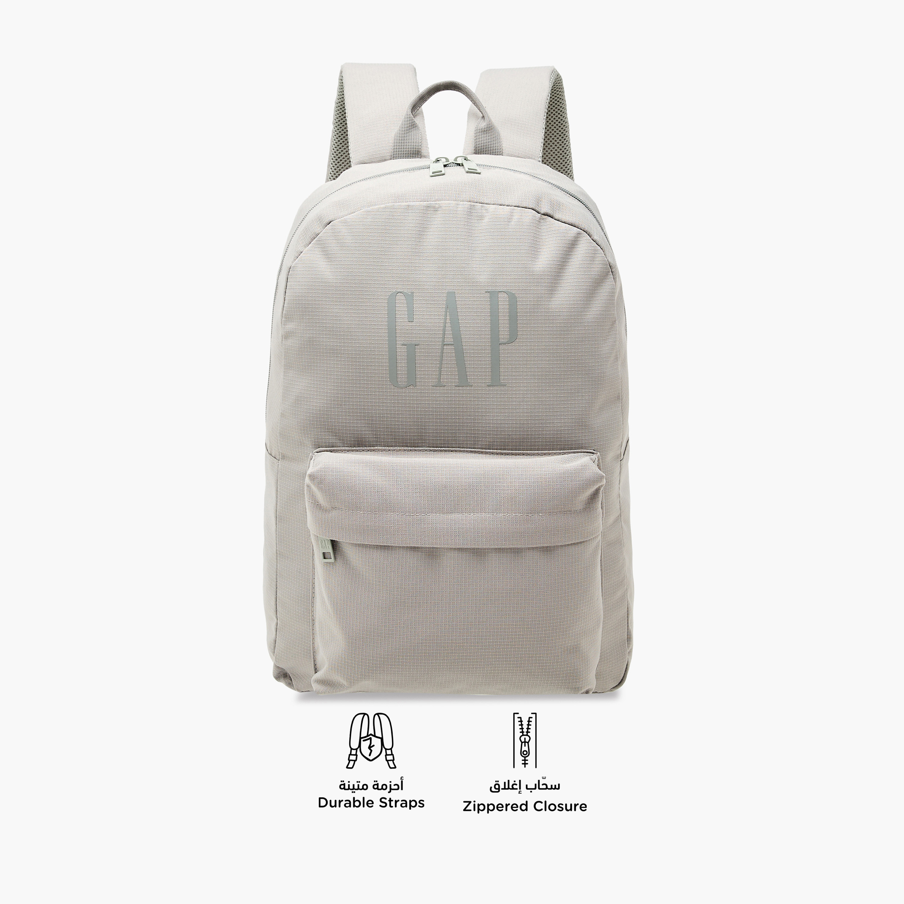 GAP 18-inch Solid Backpack with Adjustable Straps and Zip Closure - 44x31x14 cms-school-bagsandbackpacks-backpacks-image-6