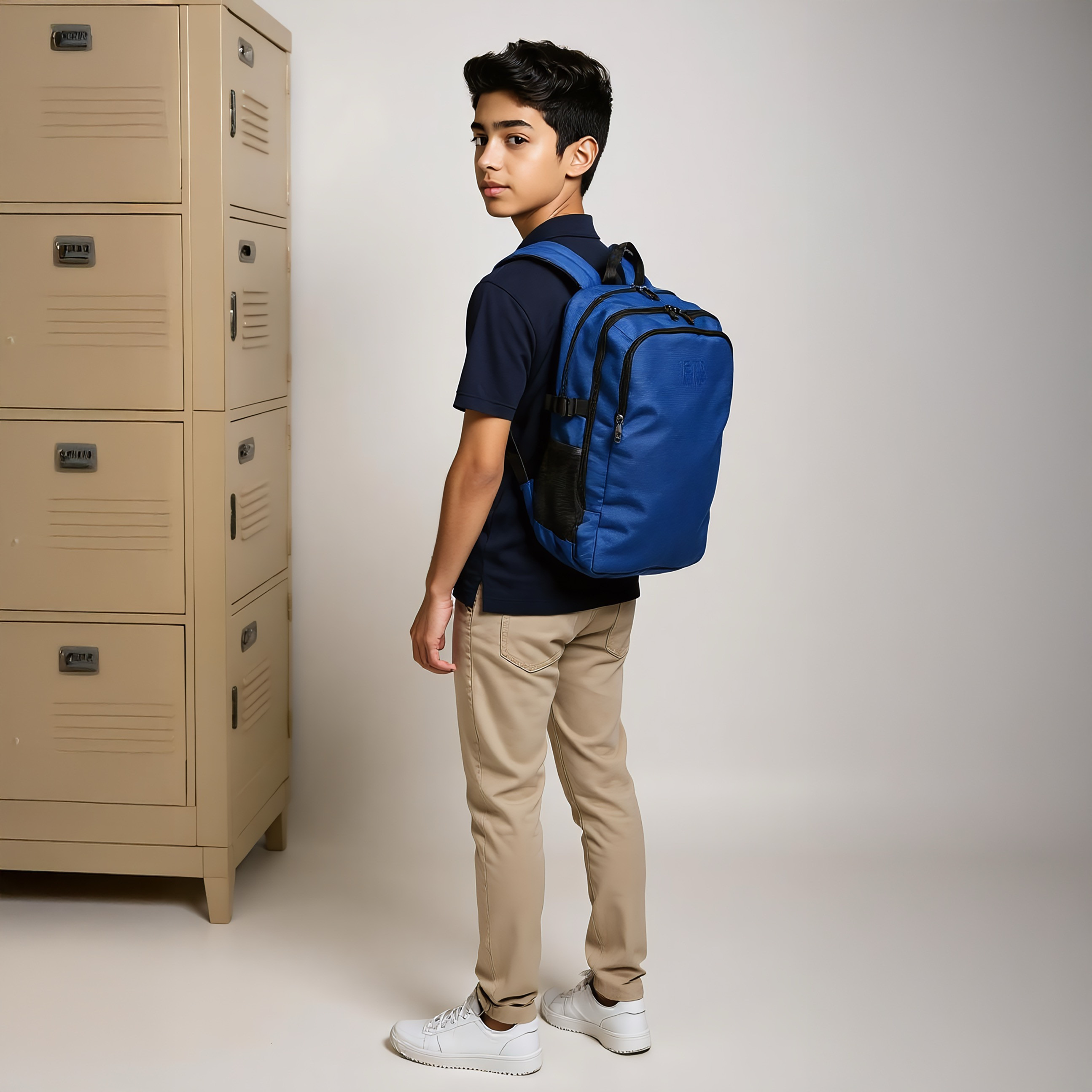 GAP 18-inch Solid Backpack with Adjustable Straps and Zip Closure - 45x30x19 cms-promo_LS20_OMN-image-2