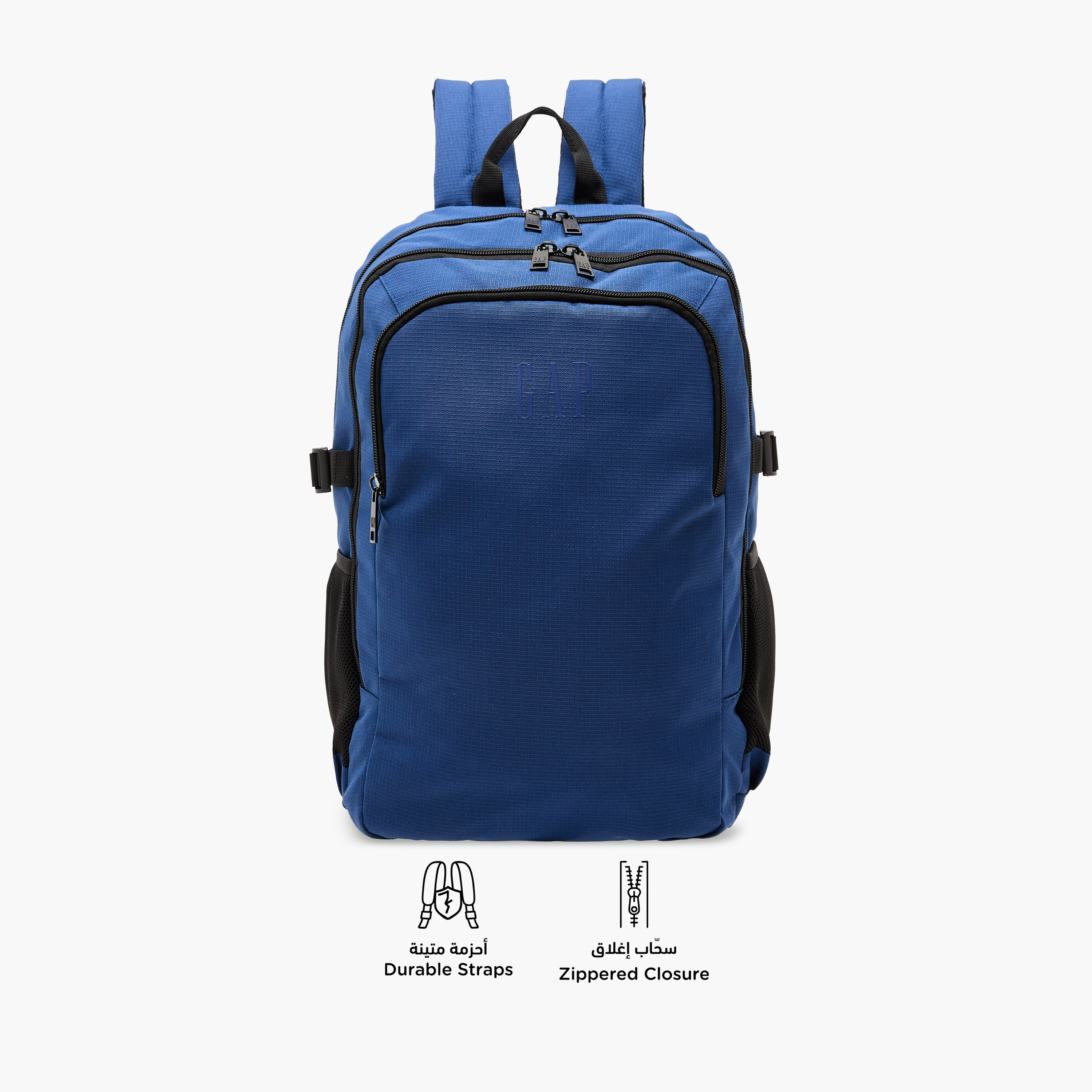 GAP 18-inch Solid Backpack with Adjustable Straps and Zip Closure - 45x30x19 cms-promo_LS20_OMN-image-6
