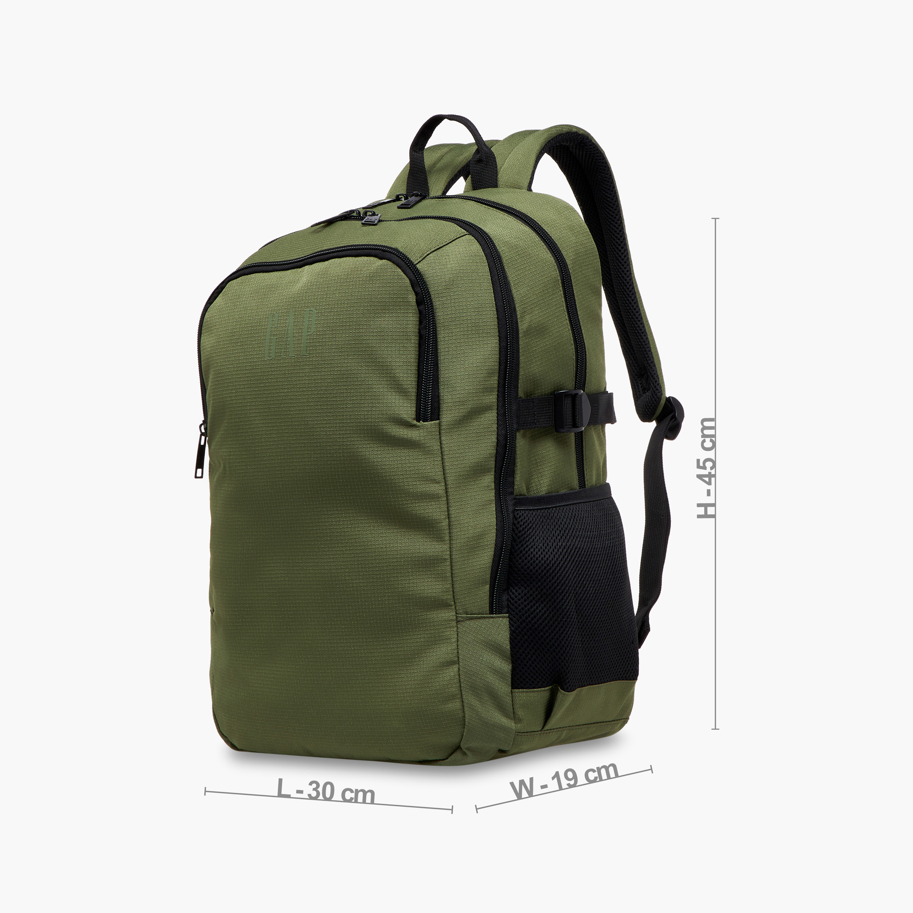 GAP Solid 18-inch Backpack with Adjustable Straps and Zip Closure - 19x30x45 cms-school-bagsandbackpacks-backpacks-image-2