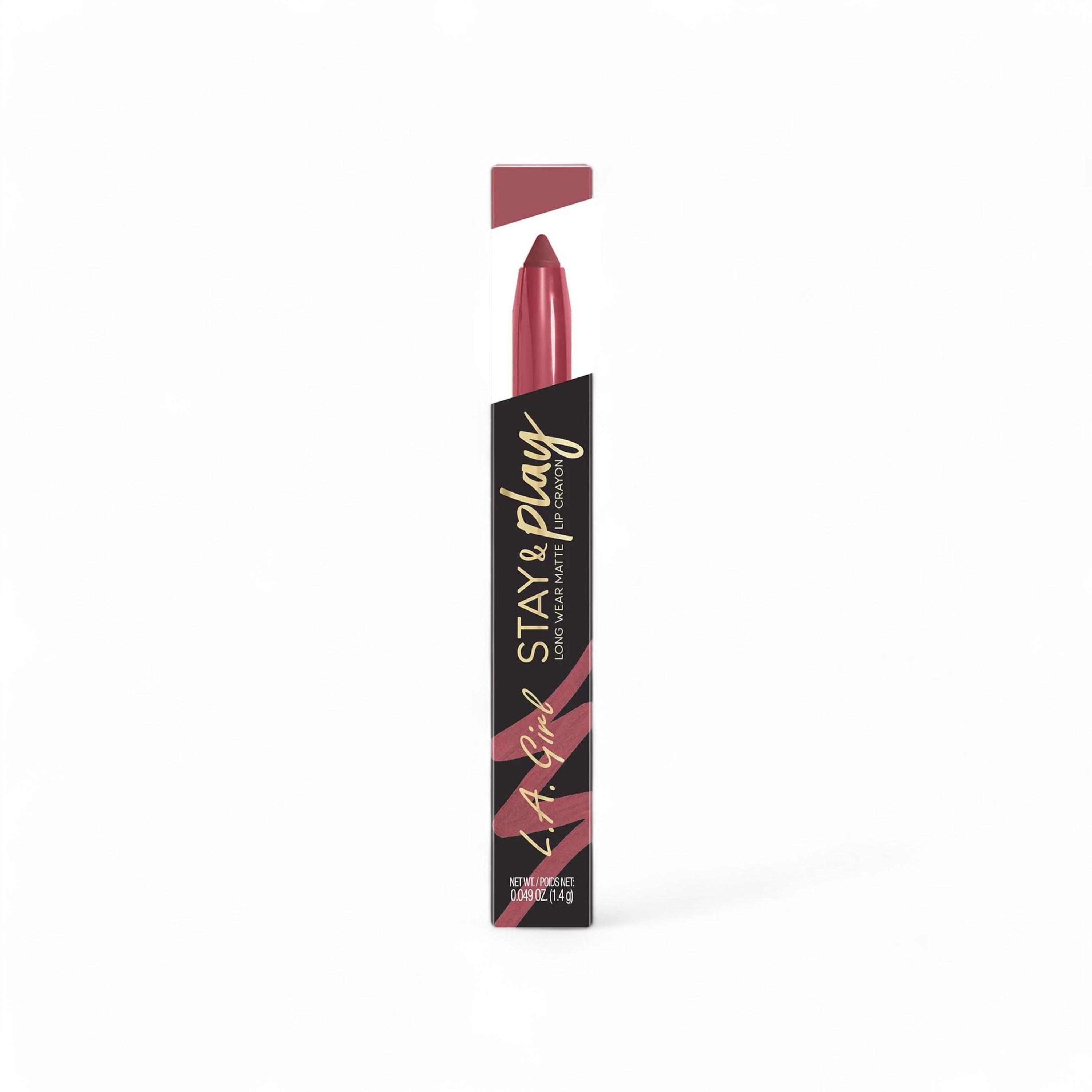 L.A. Girl Stay and Play All The Feelz Matte Lip Crayon-beautyandpersonalcare-makeup-lips-lipcrayon-image-2