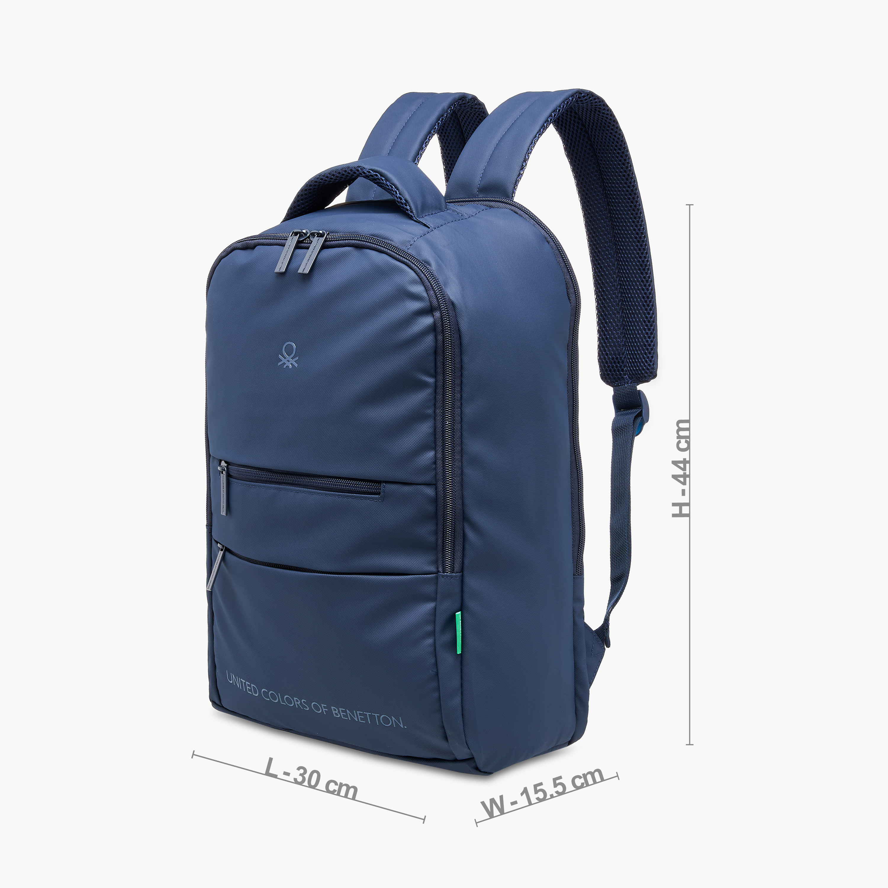 UCB 18-inch Solid Backpack with Adjustable Straps and Zip Closure - 44x30x16 cms-promo_LS20_OMN-image-4