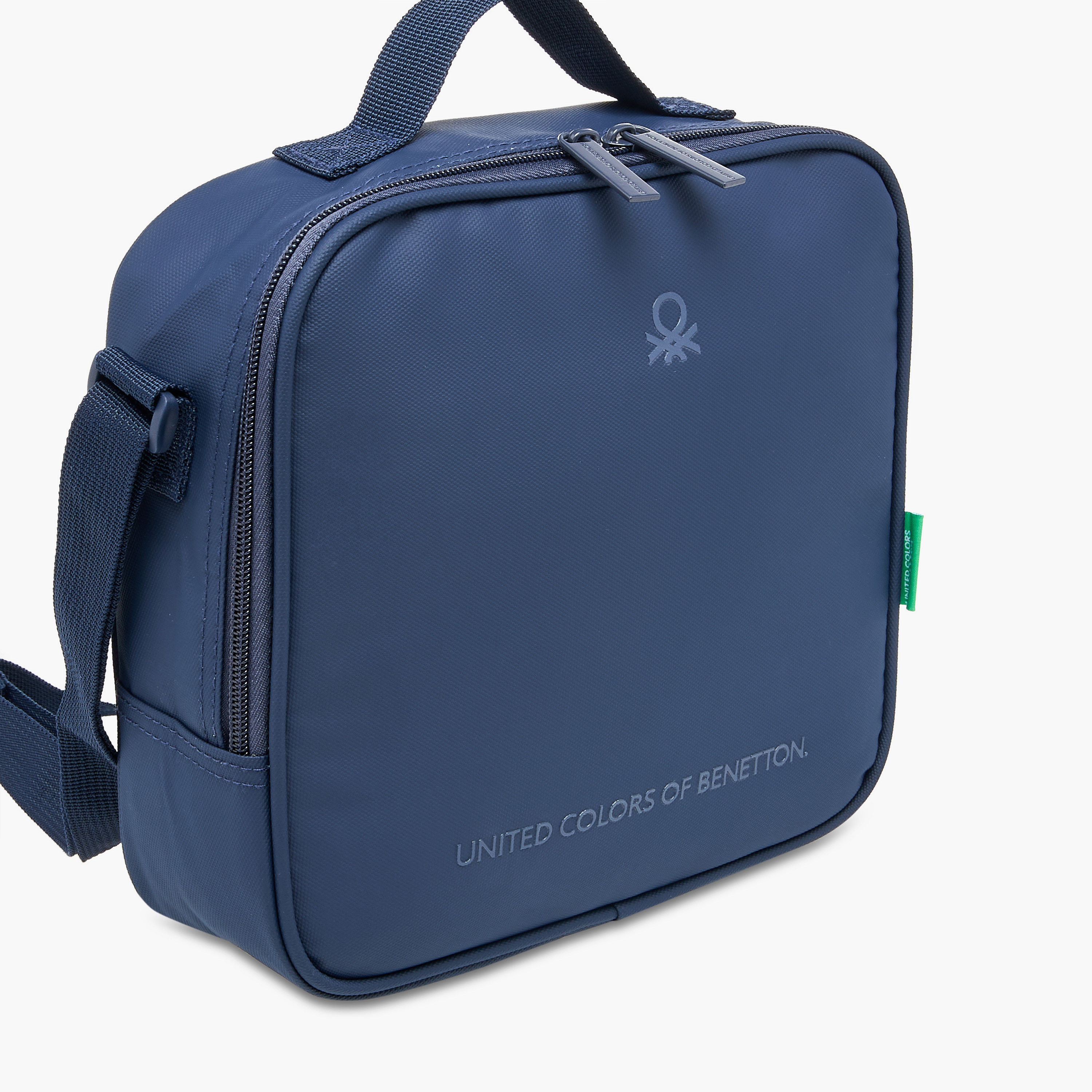 UCB Solid Lunch Bag with Adjustable Strap and Zip Closure-school-lunchessentials-lunchbags-image-5