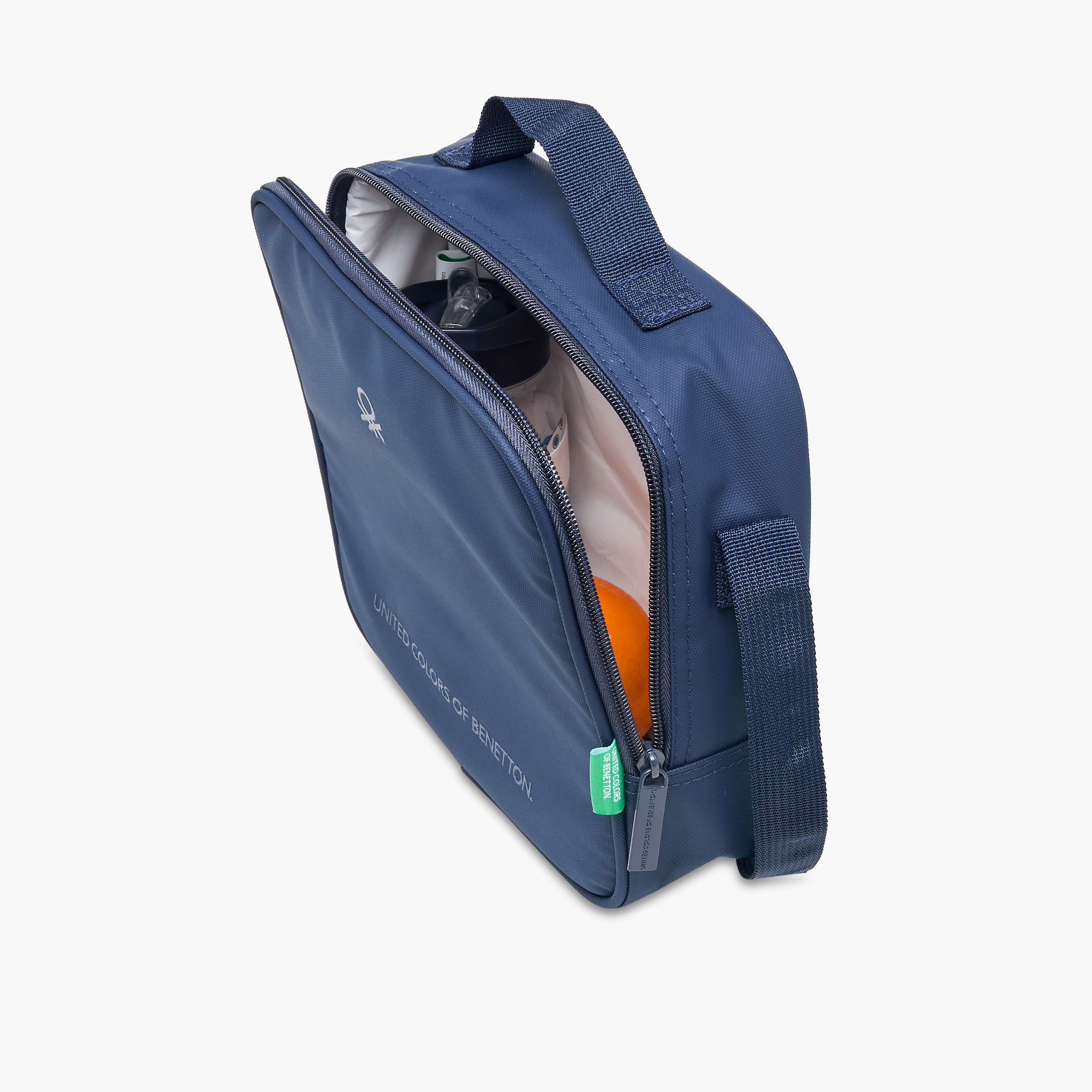 UCB Solid Lunch Bag with Adjustable Strap and Zip Closure-school-lunchessentials-lunchbags-image-8