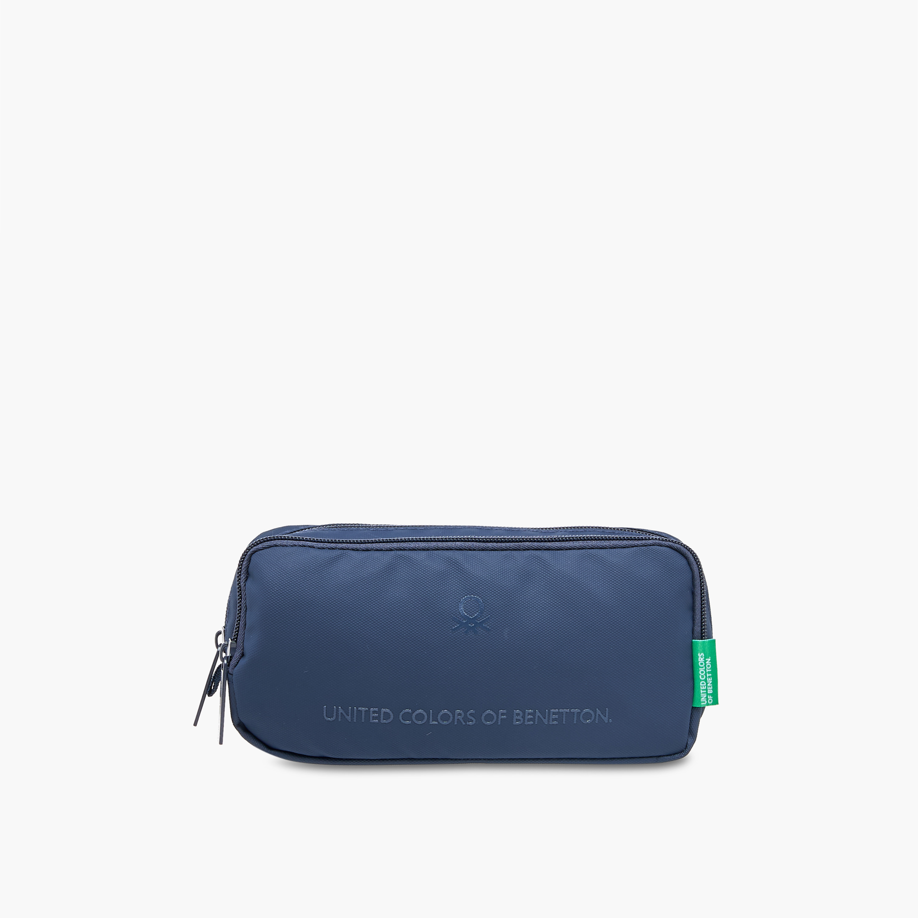 UCB Solid 2-Compartment Pencil Pouch with Zip Closure-school-stationery-pencilcases-image-1