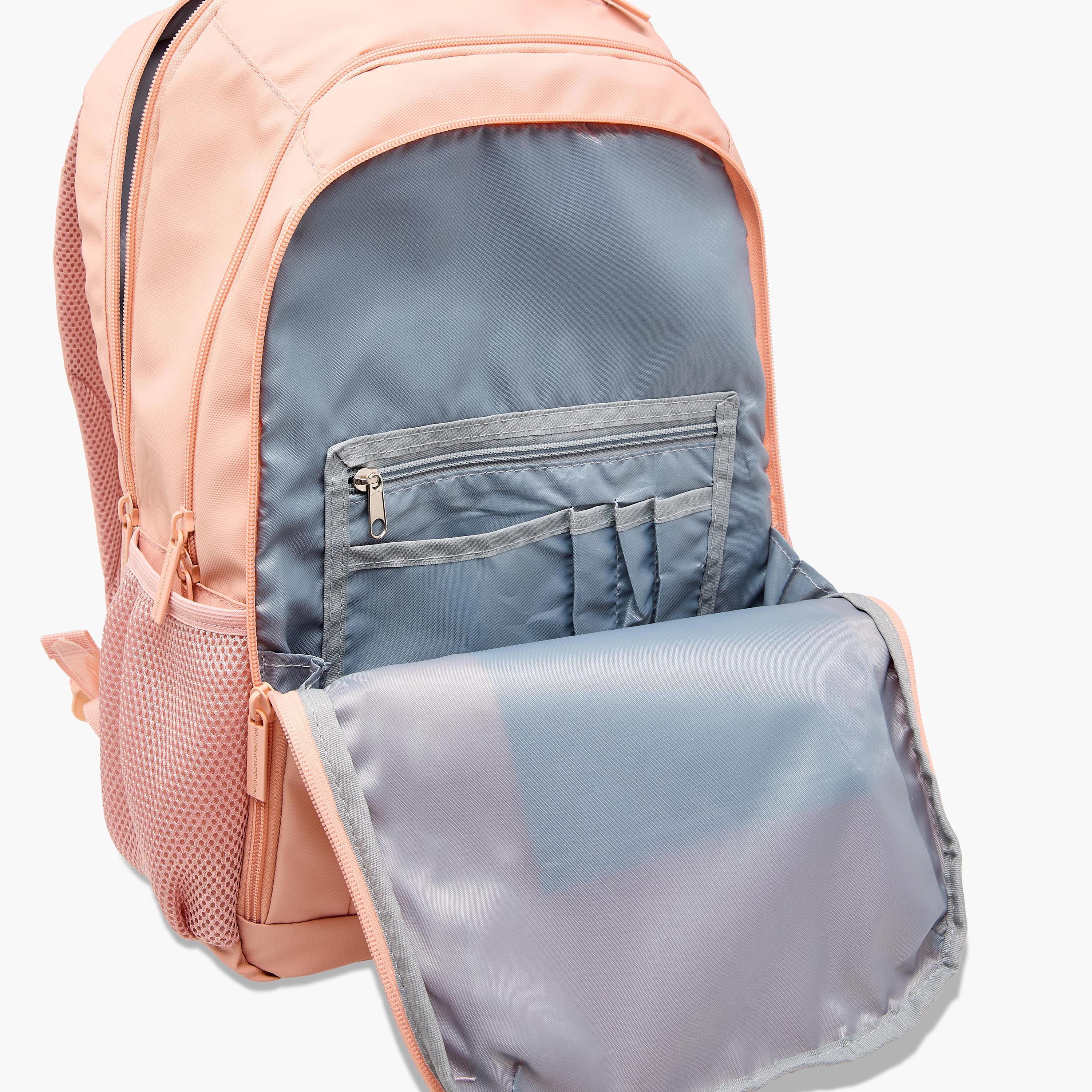 UCB Logo Embossed Backpack with Adjustable Straps and Zip Closure -  44x30x16 cms-school-bagsandbackpacks-backpacks-image-10