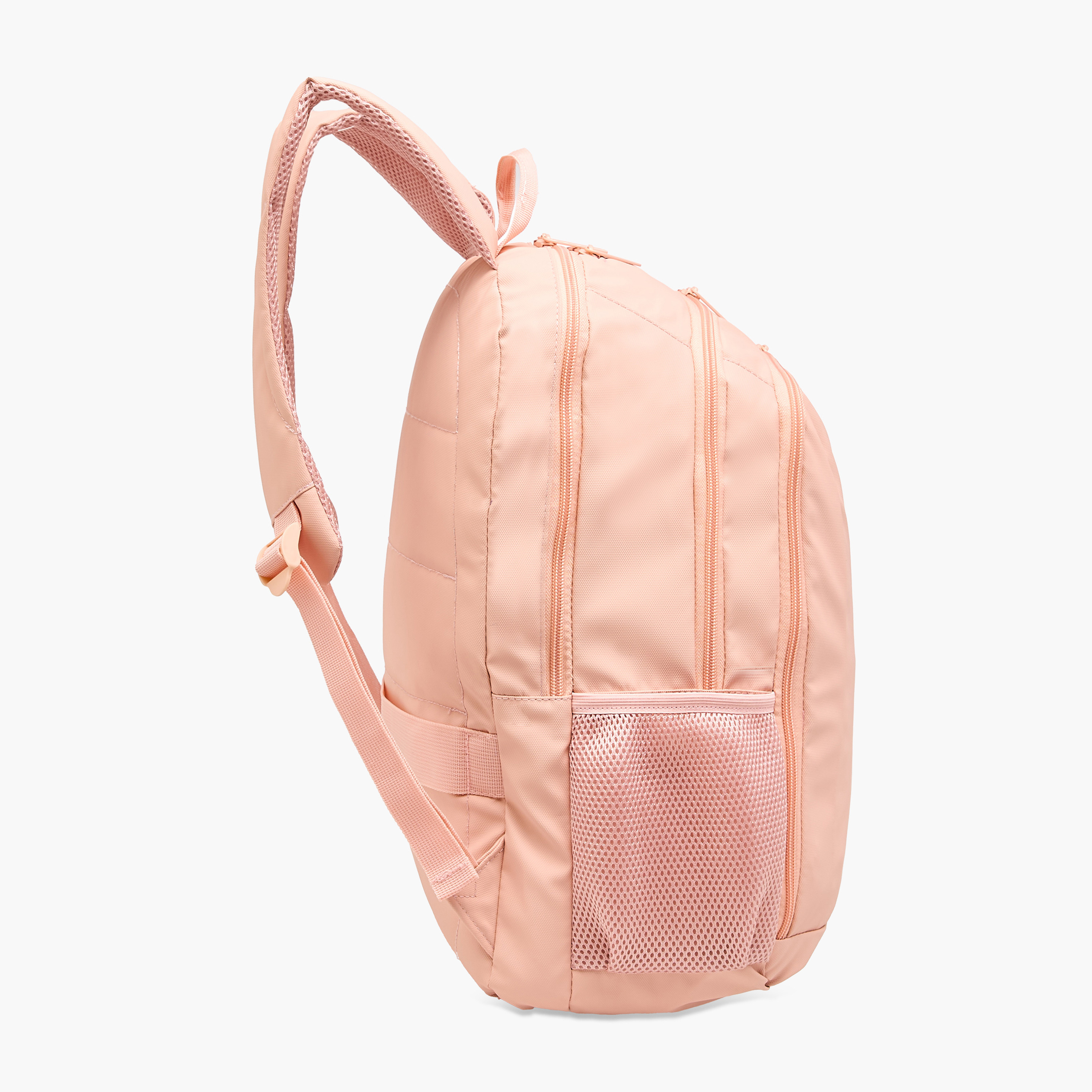 UCB Logo Embossed Backpack with Adjustable Straps and Zip Closure -  44x30x16 cms-school-bagsandbackpacks-backpacks-image-3