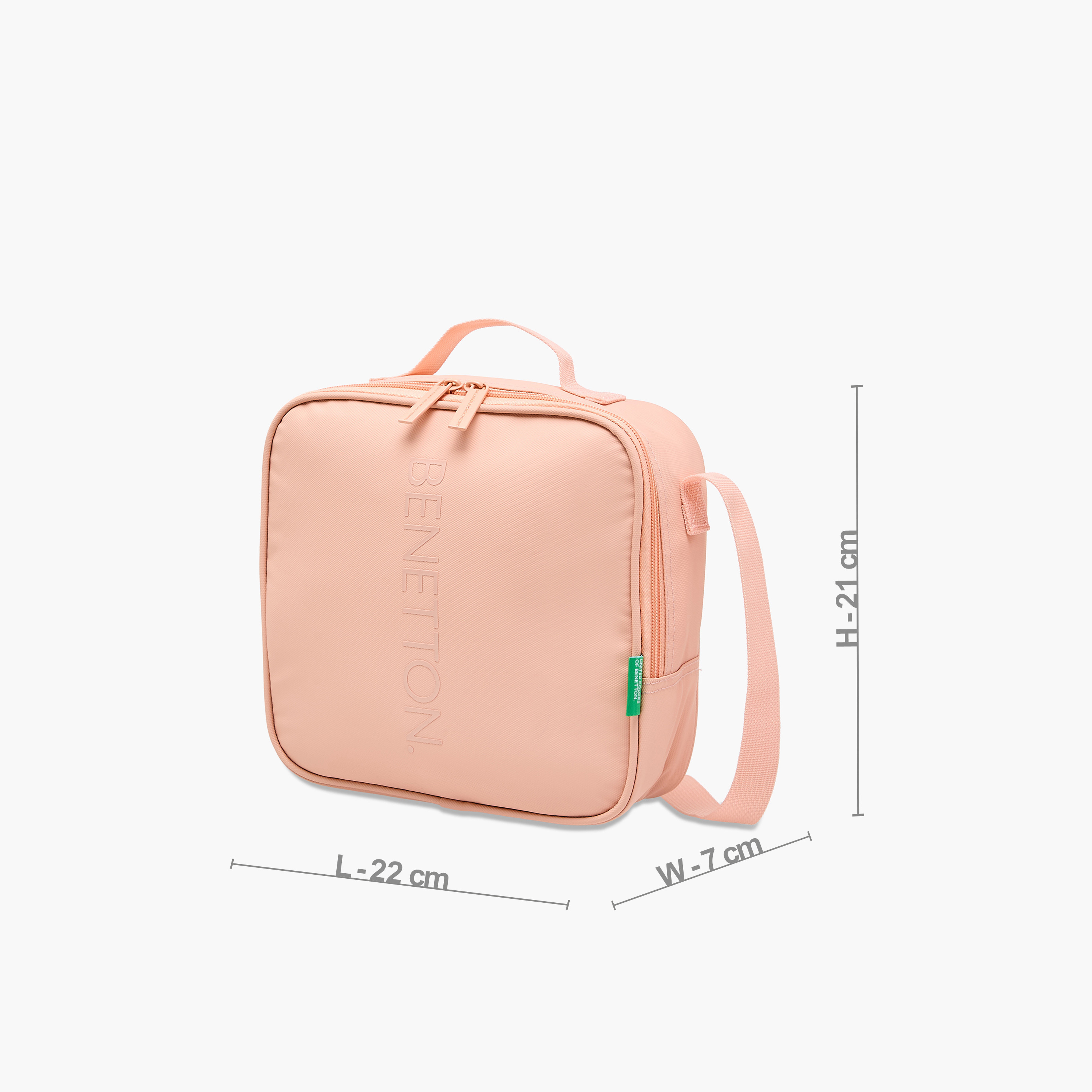 UCB Logo Embossed Lunch Bag with Zip Closure-school-lunchessentials-lunchbags-image-2