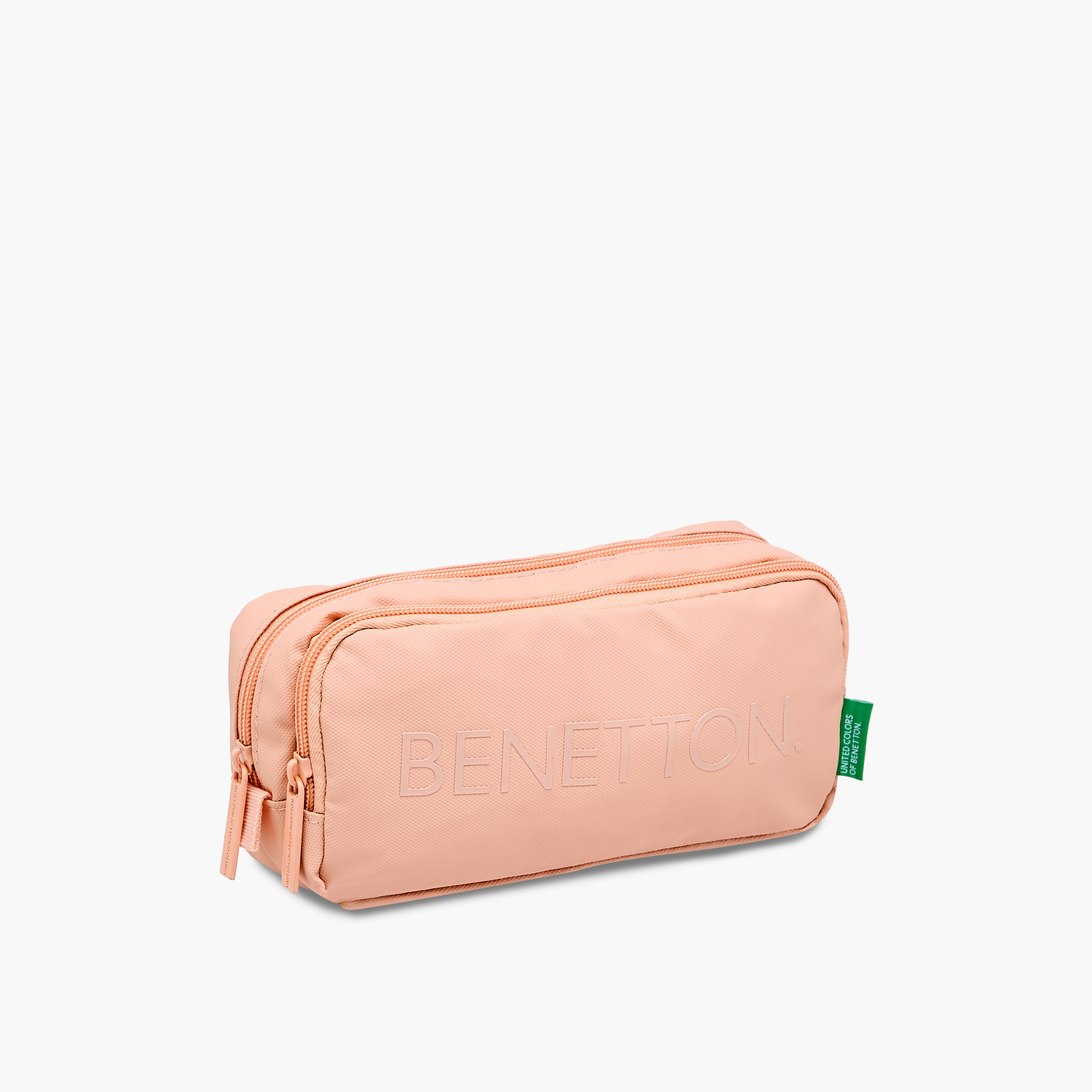 UCB Logo Embossed 2-Compartment Pencil Pouch with Zip Closure-school-stationery-pencilcases-image-2