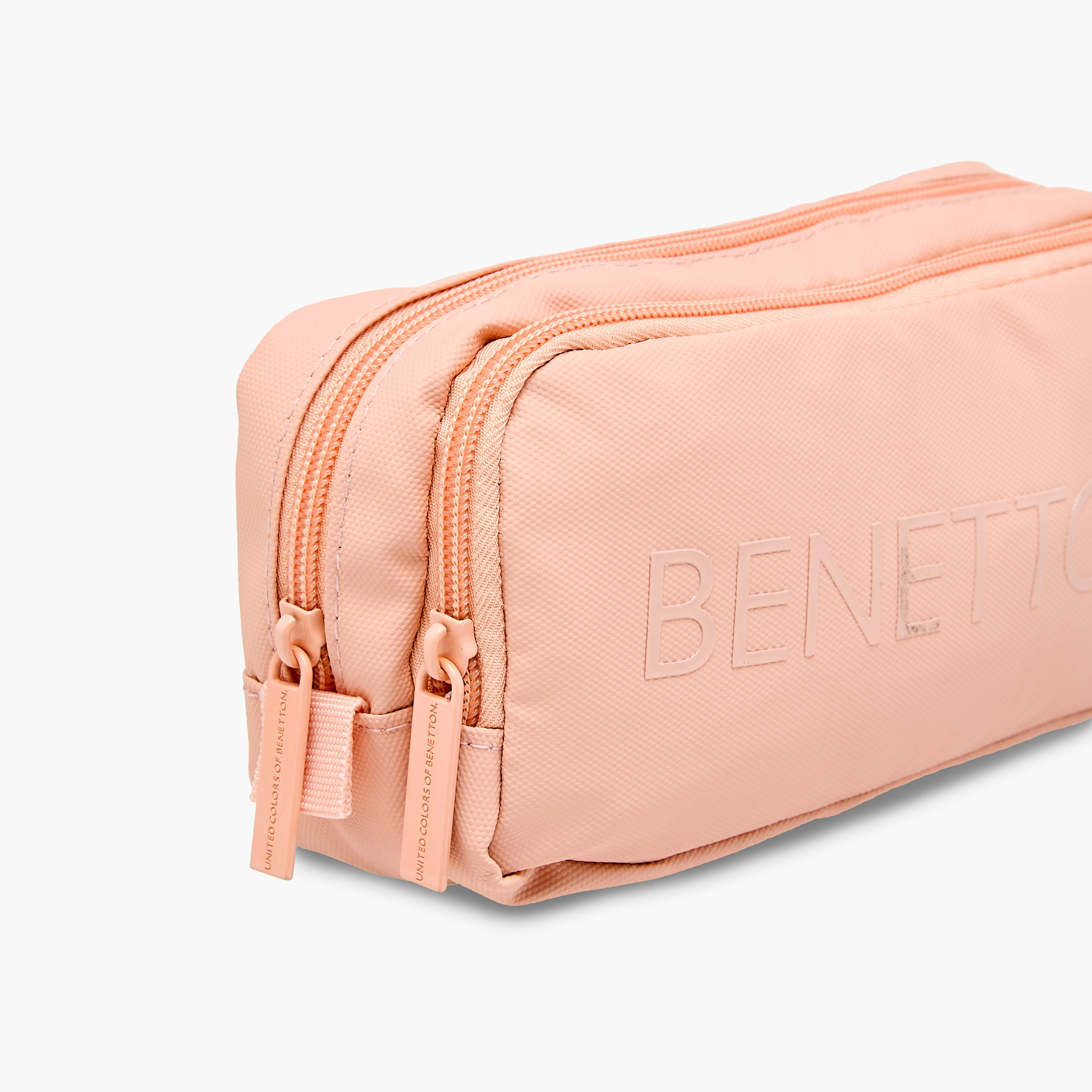 UCB Logo Embossed 2-Compartment Pencil Pouch with Zip Closure-school-stationery-pencilcases-image-4