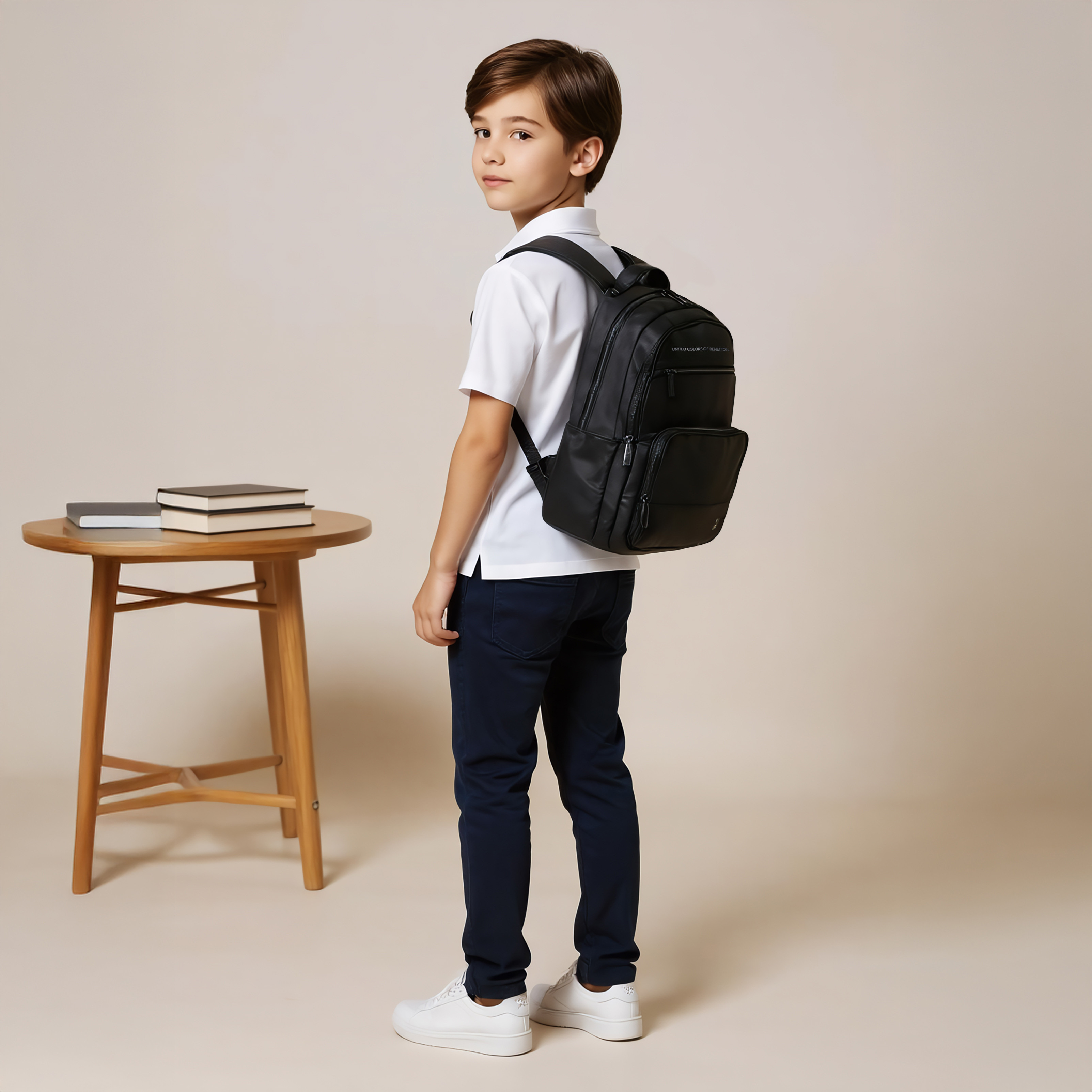 UCB 18-inch Logo Print Backpack with Adjustable Straps and Zip Closure - 44x31x16 cms-promo_LS20_OMN-image-2