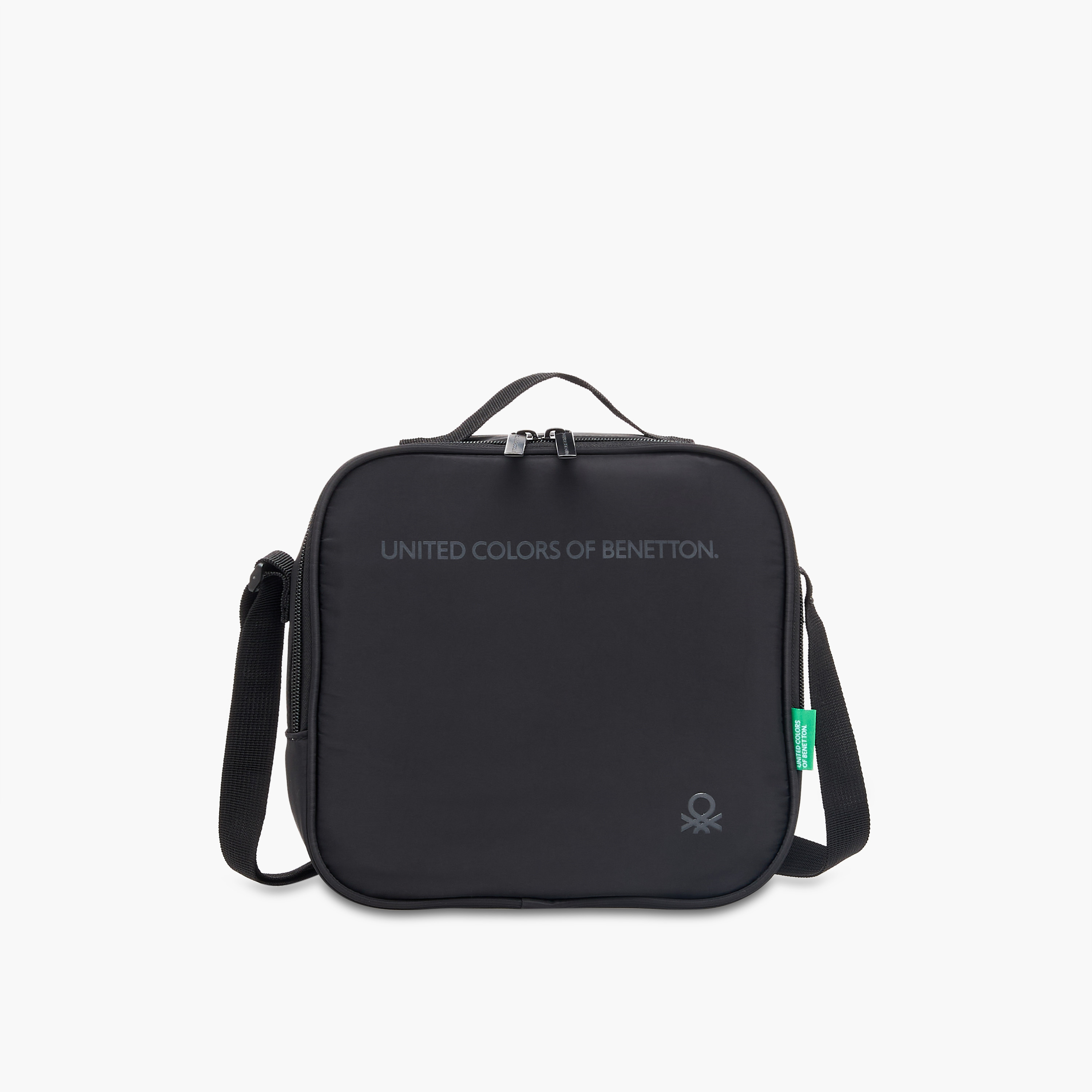 UCB Solid Lunch Bag with Adjustable Strap and Zip Closure-school-lunchessentials-lunchbags-image-1