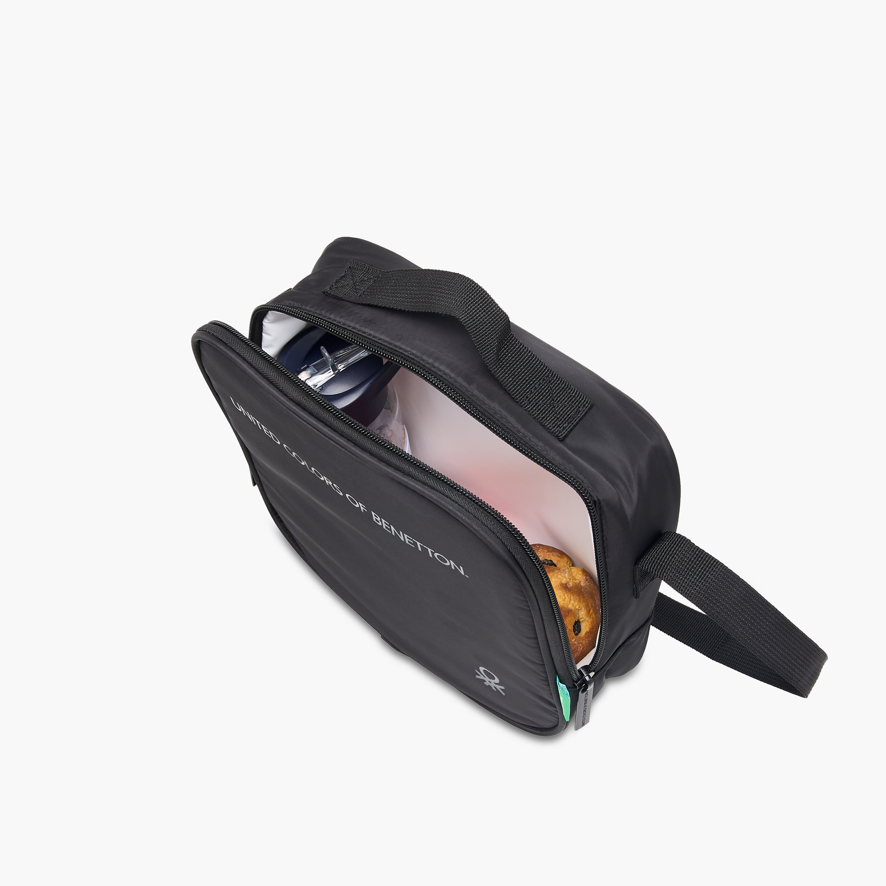 UCB Solid Lunch Bag with Adjustable Strap and Zip Closure-school-lunchessentials-lunchbags-image-8