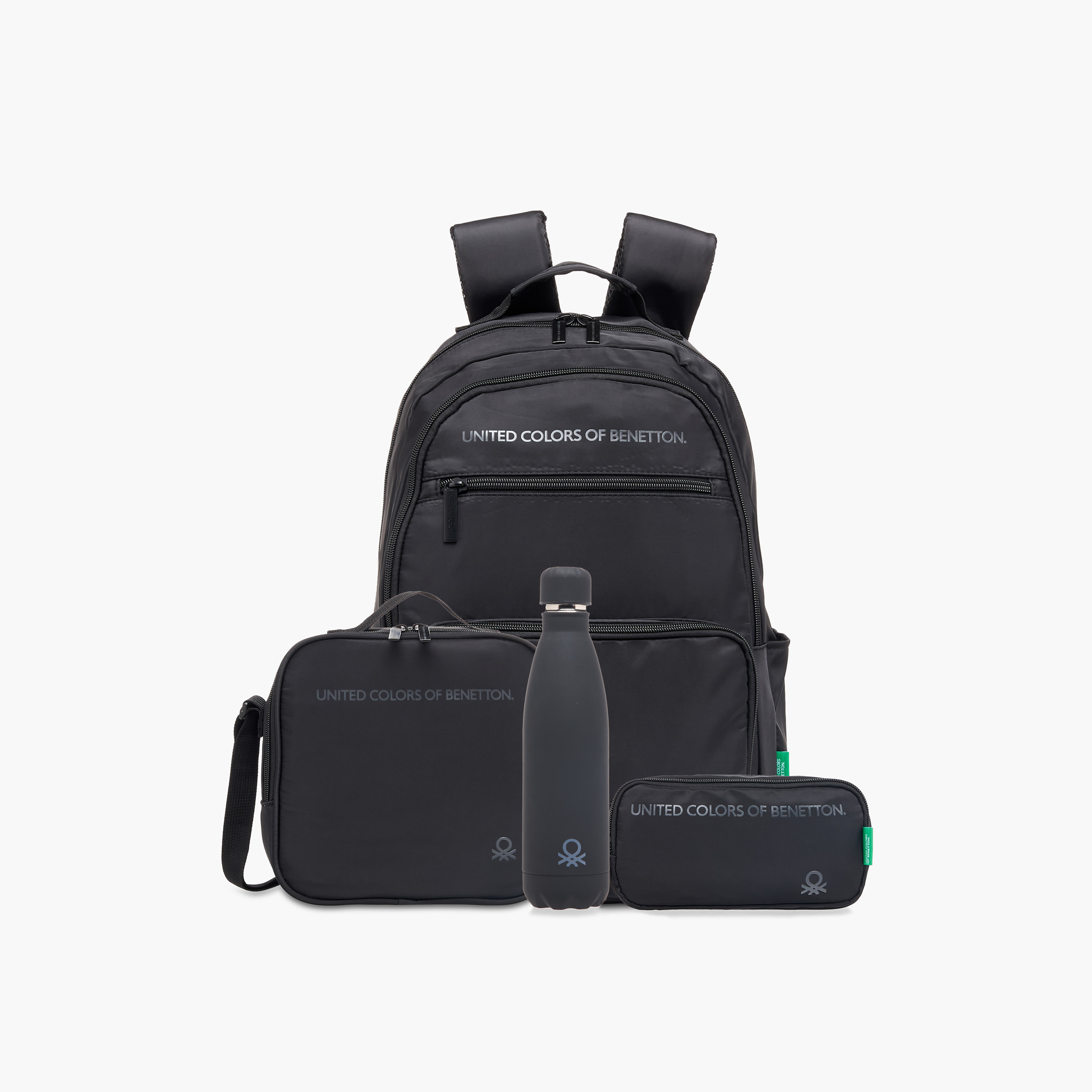 UCB Solid Lunch Bag with Adjustable Strap and Zip Closure-school-lunchessentials-lunchbags-image-9