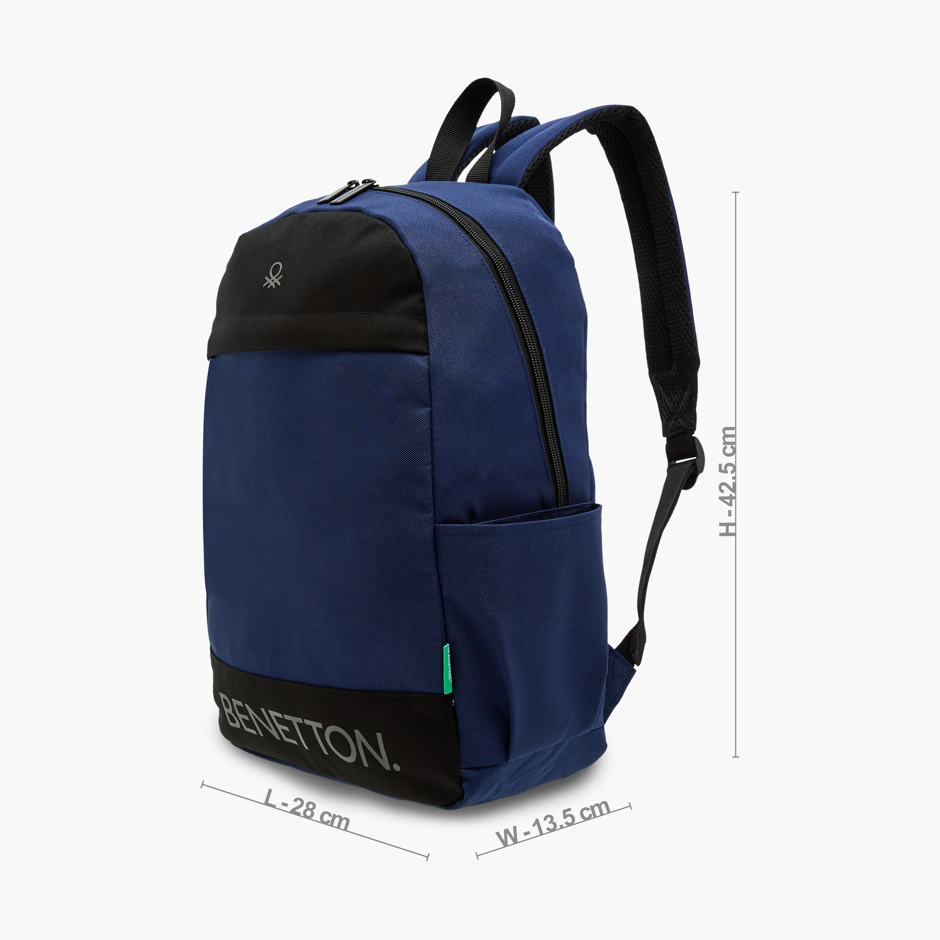 UCB 17-inch Solid Backpack with Adjustable Straps and Zip Closure - 43x28x14 cms-promo_LS20_OMN-image-4