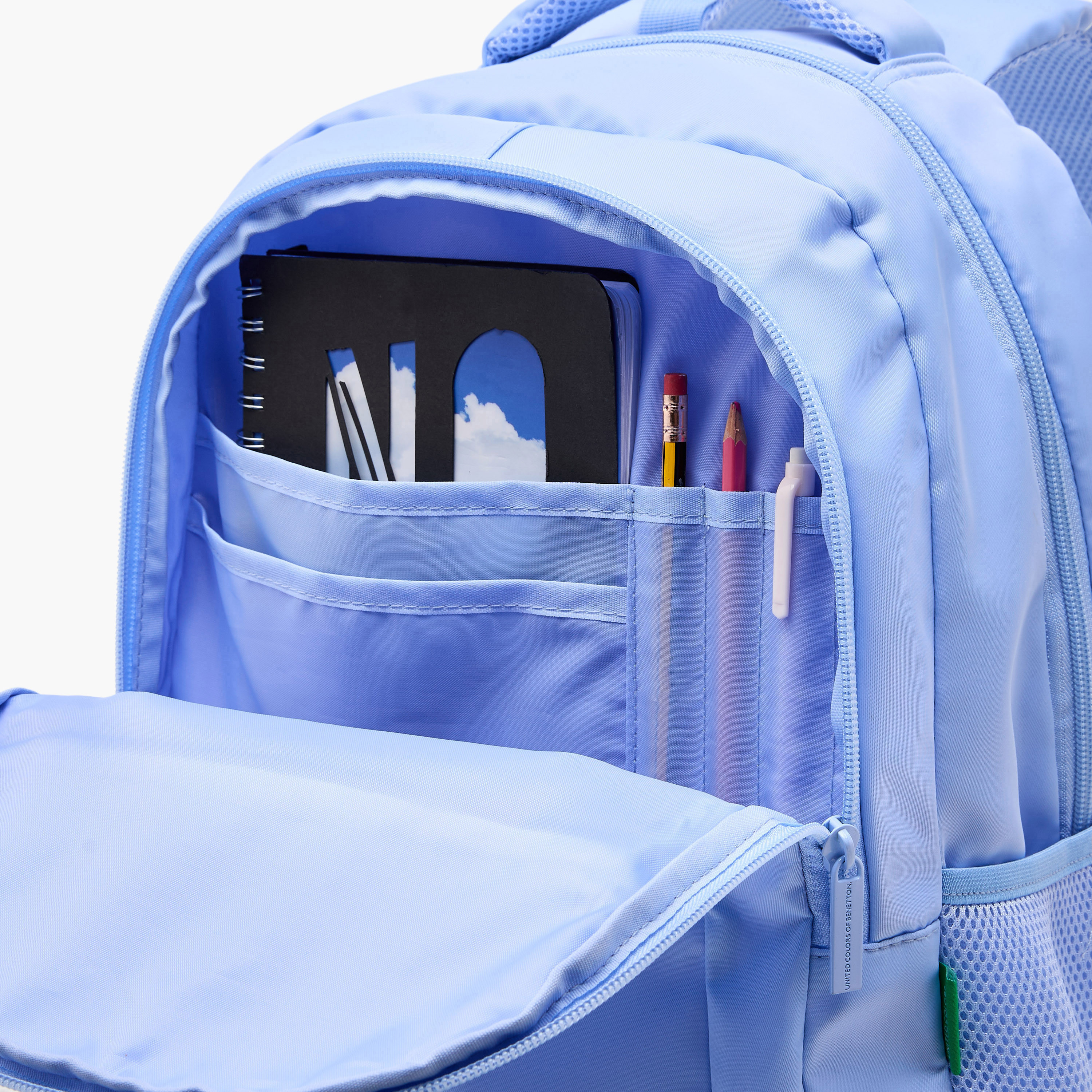 UCB 17-inch Solid Backpack with  Adjustable Straps and Zip Closure - 44x30x14 cms-CP_BESTPRICE_EXCLUSION-image-12