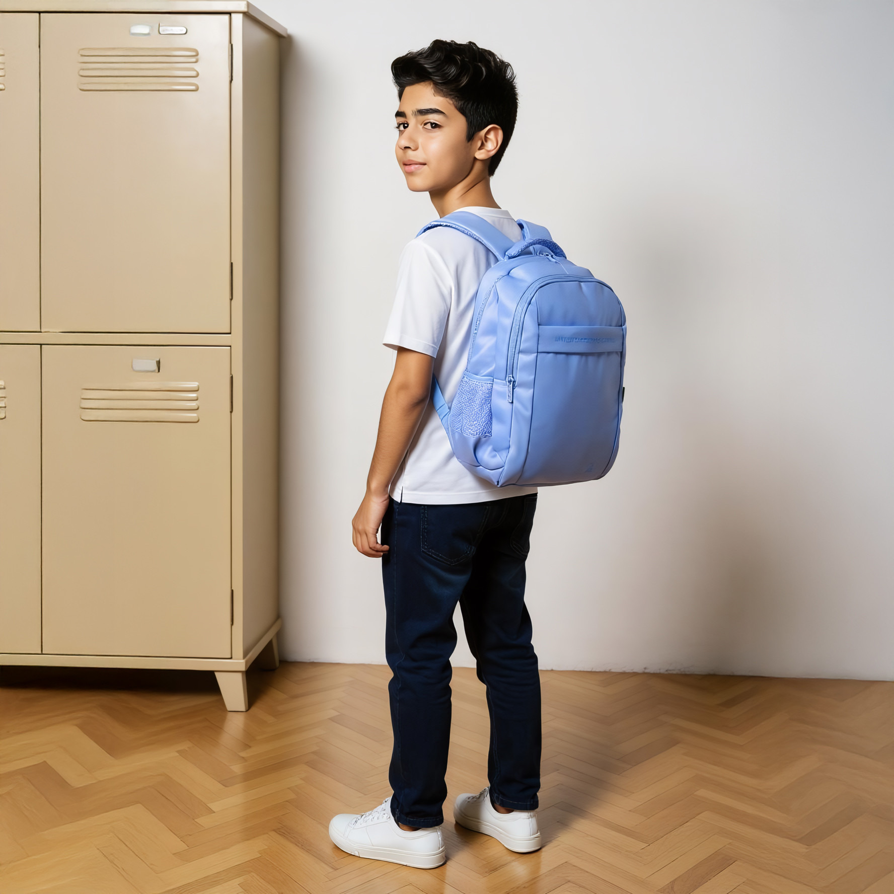UCB 17-inch Solid Backpack with  Adjustable Straps and Zip Closure - 44x30x14 cms-CP_BESTPRICE_EXCLUSION-image-2