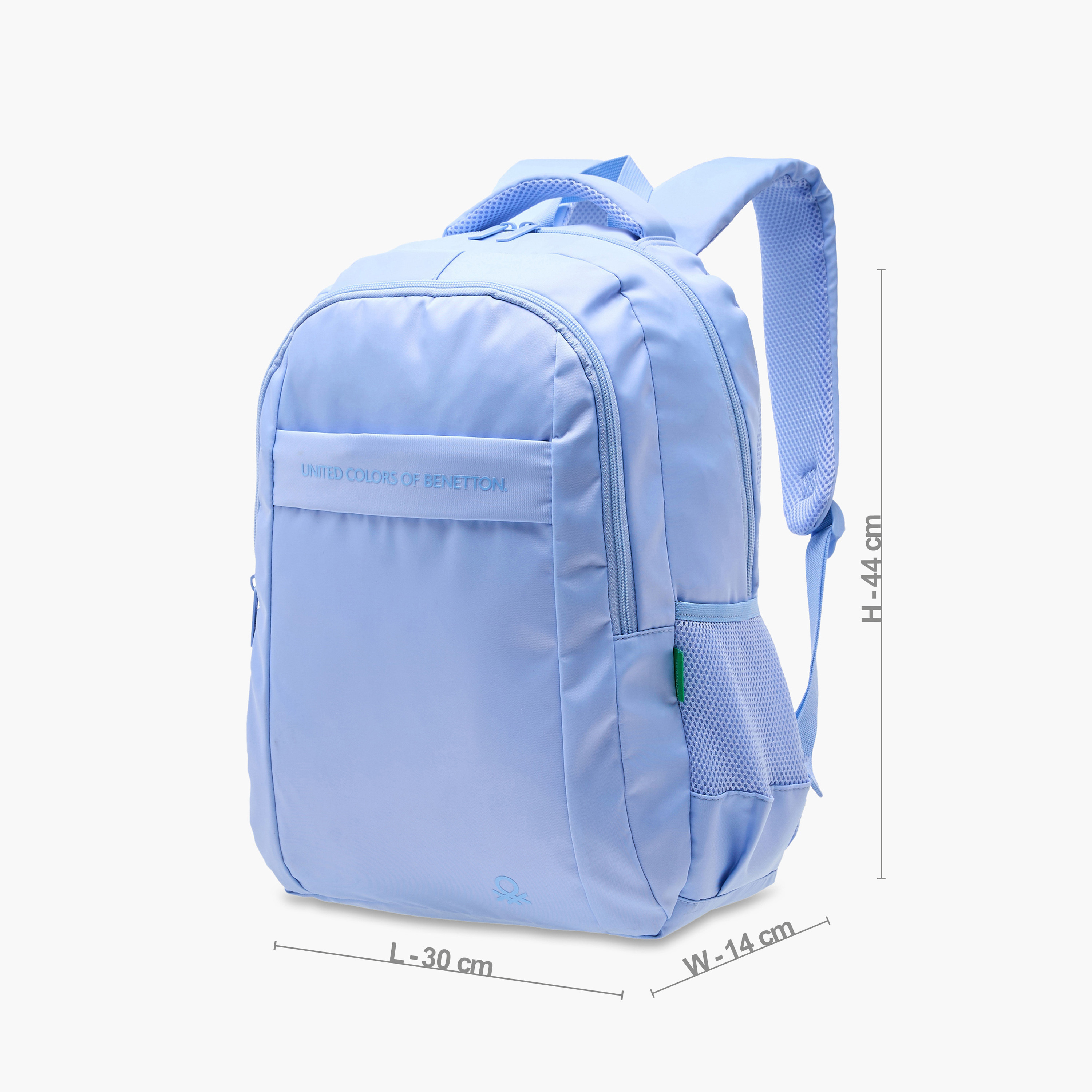 UCB 17-inch Solid Backpack with  Adjustable Straps and Zip Closure - 44x30x14 cms-CP_BESTPRICE_EXCLUSION-image-4