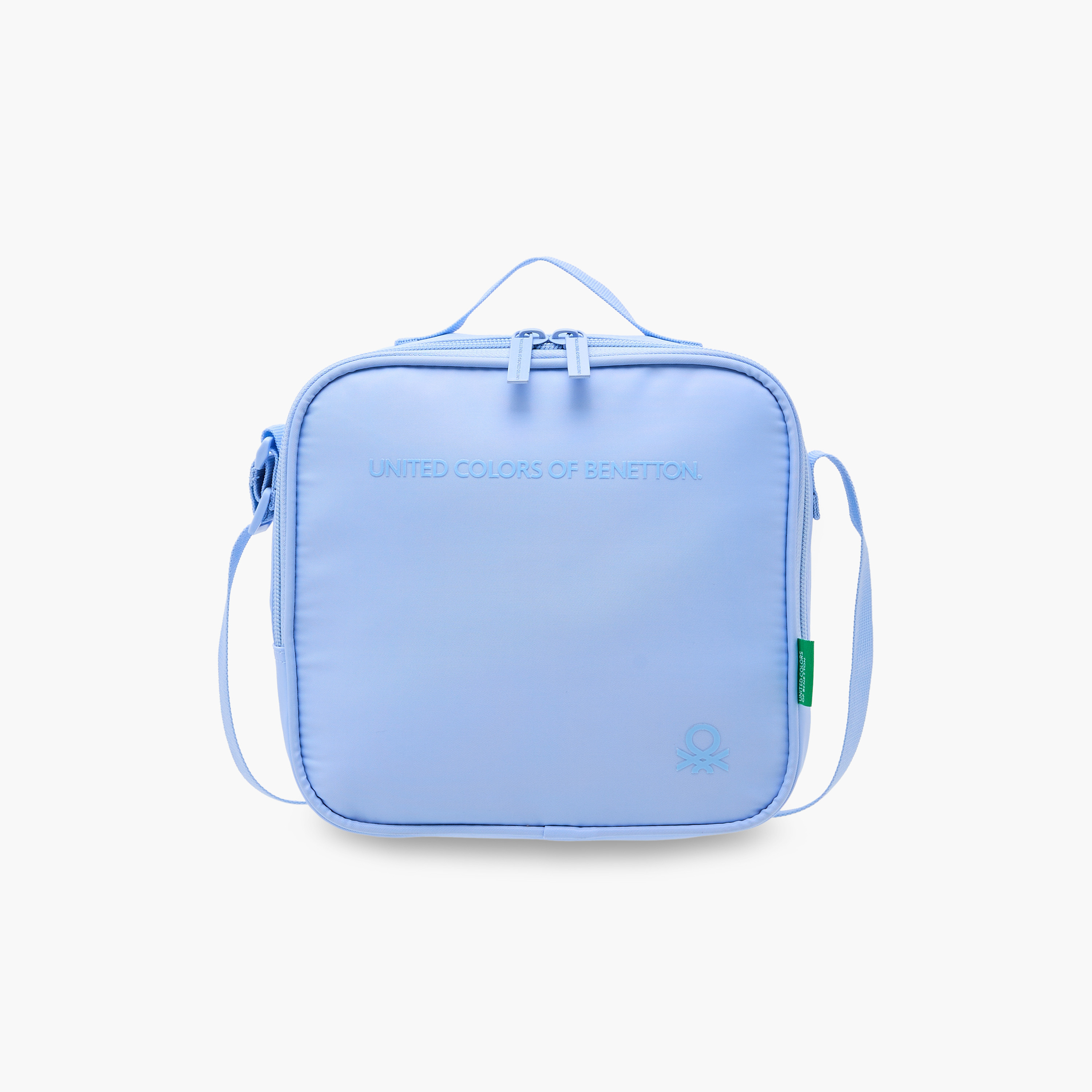 UCB Solid Lunch Bag with Adjustable Strap and Zip Closure-school-lunchessentials-lunchbags-image-1