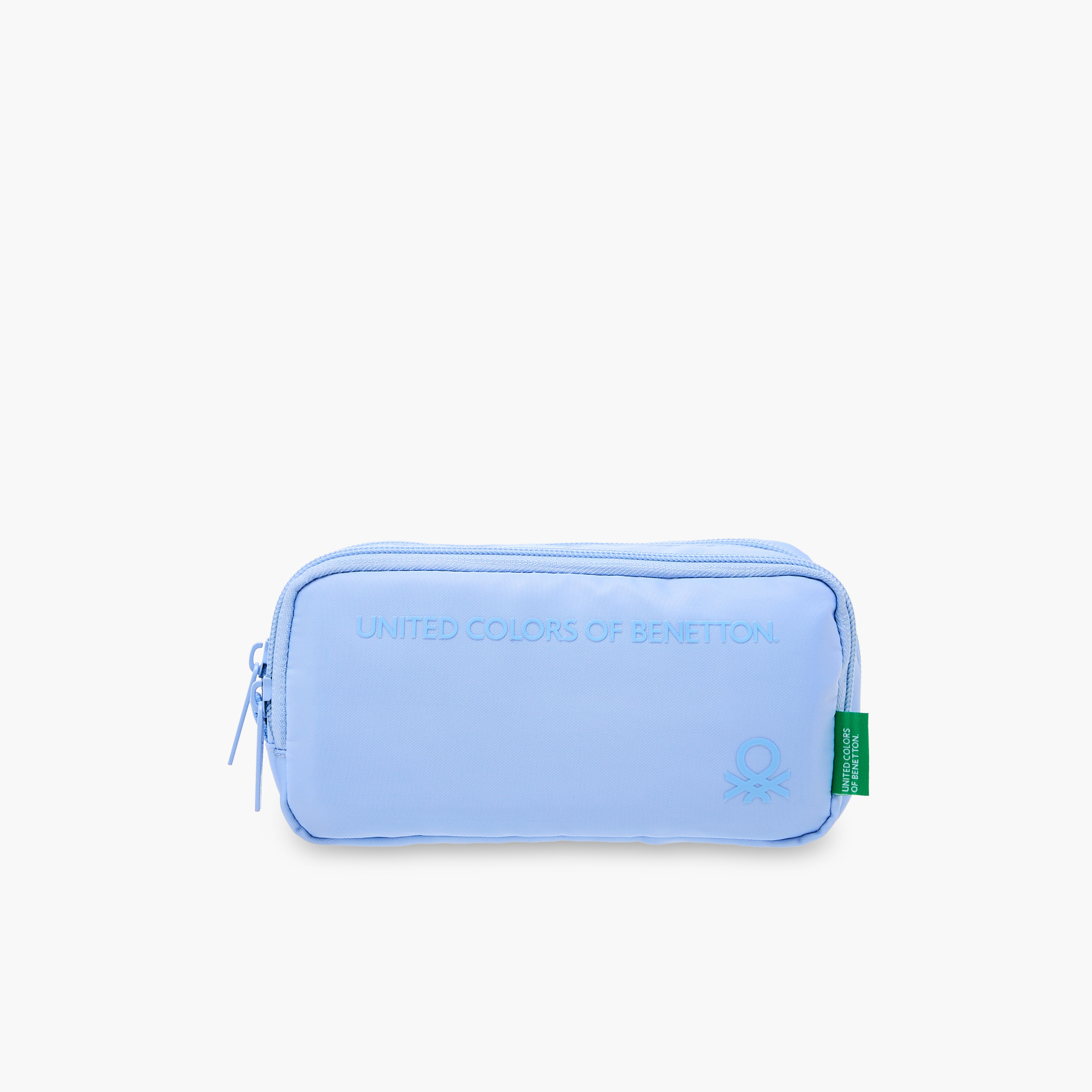 UCB Solid 2-Compartment Pencil Pouch with Zip Closure-school-stationery-pencilcases-image-1