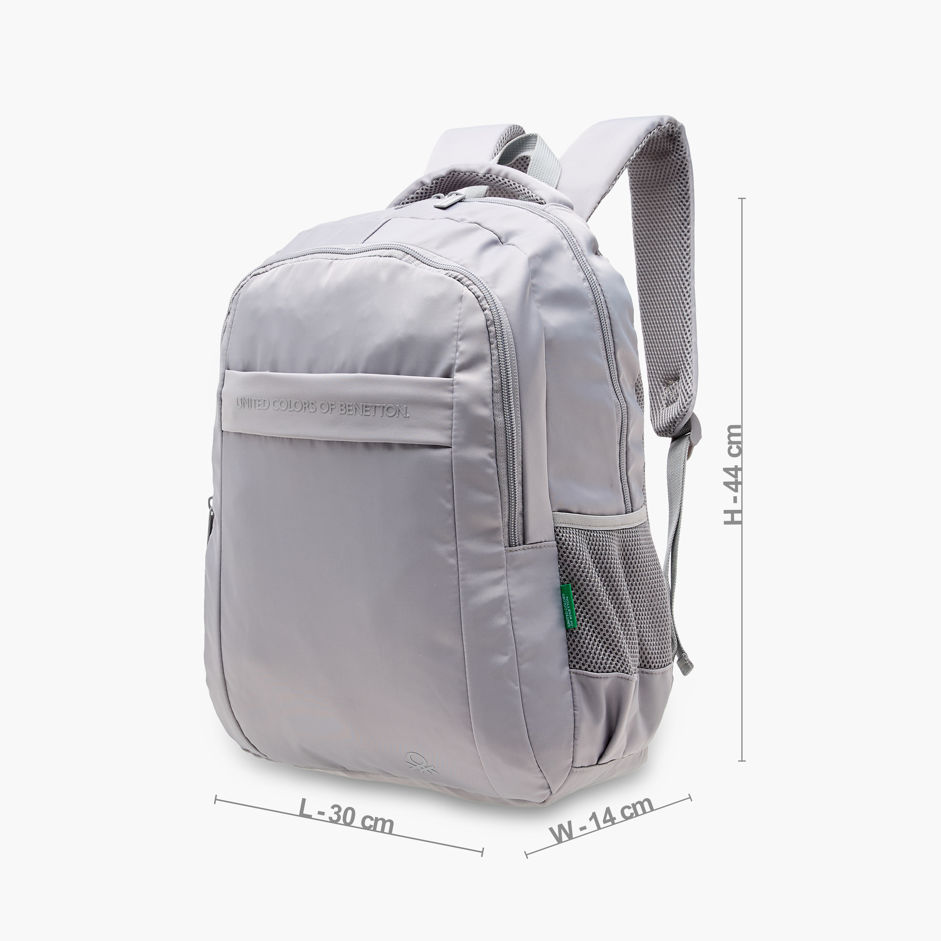 UCB 17-inch Solid Backpack with Adjustable Straps and Zip Closure - 44x30x14 cms-promo_LS20_OMN-image-4