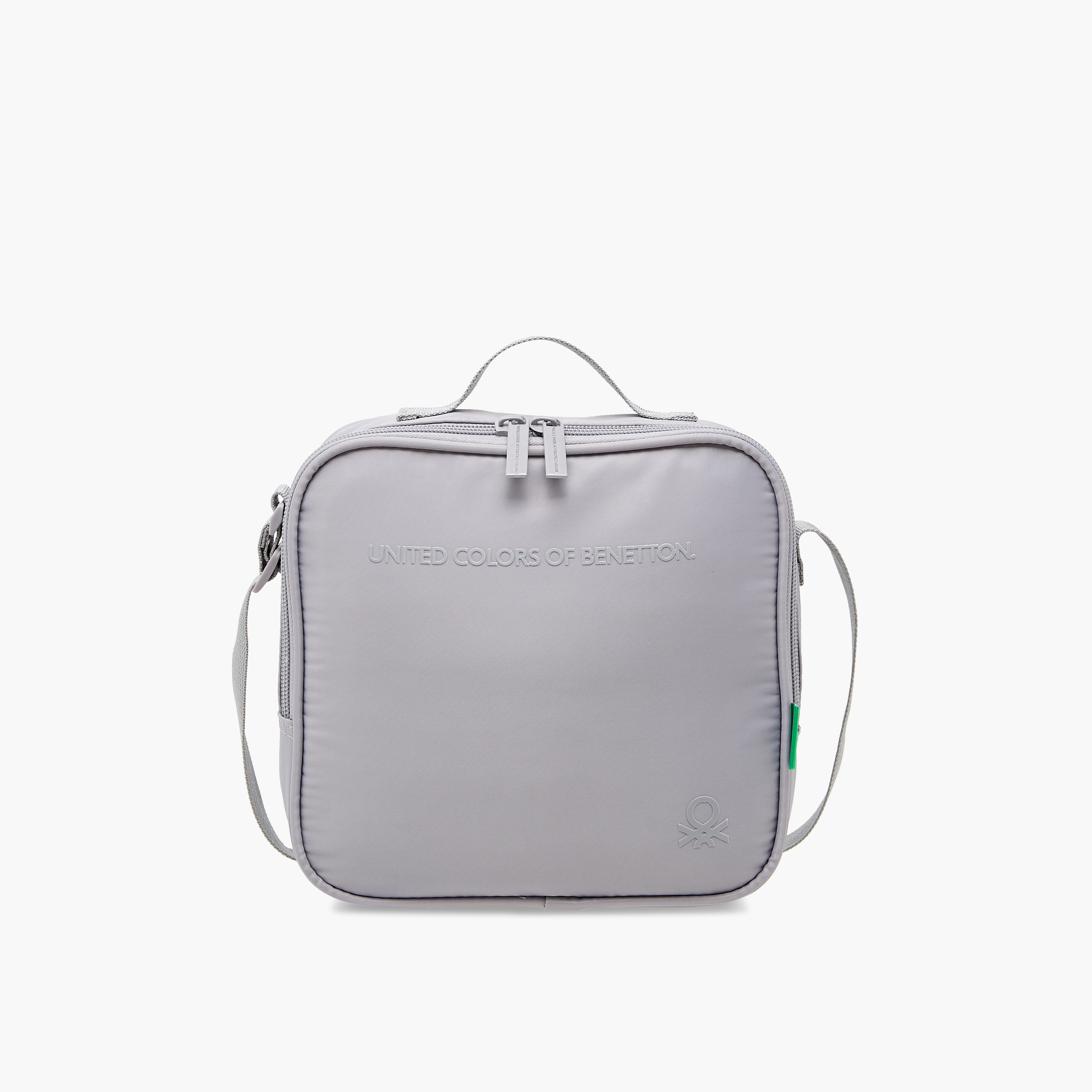 UCB Solid Lunch Bag with Adjustable Strap and Zip Closure-school-lunchessentials-lunchbags-image-1