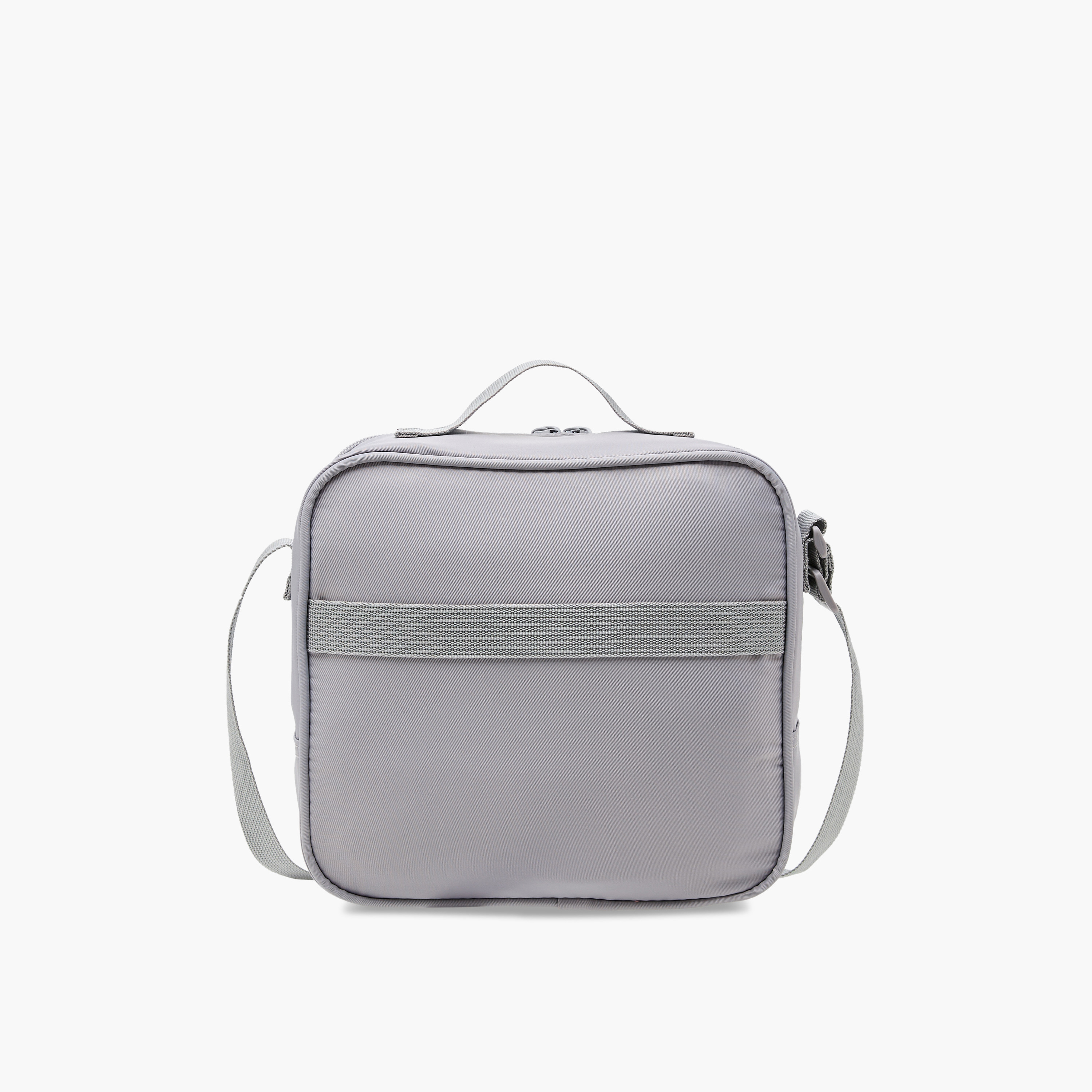 UCB Solid Lunch Bag with Adjustable Strap and Zip Closure-school-lunchessentials-lunchbags-image-3