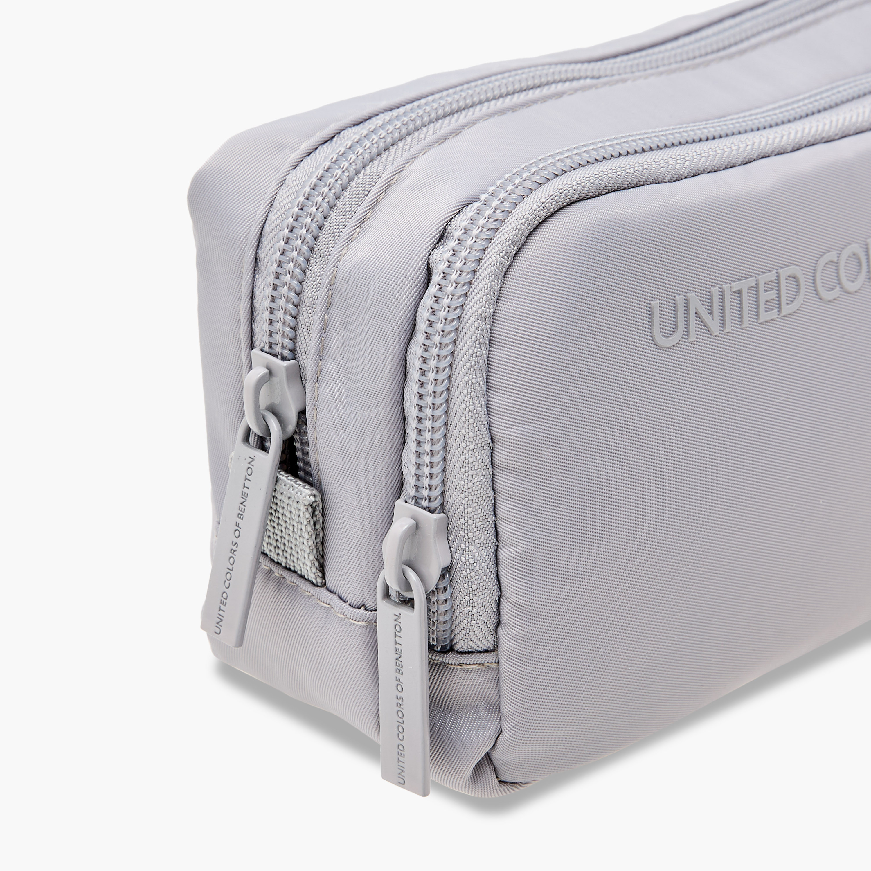 UCB Solid 2-Compartment Pencil Pouch with Zip Closure-school-stationery-pencilcases-image-3