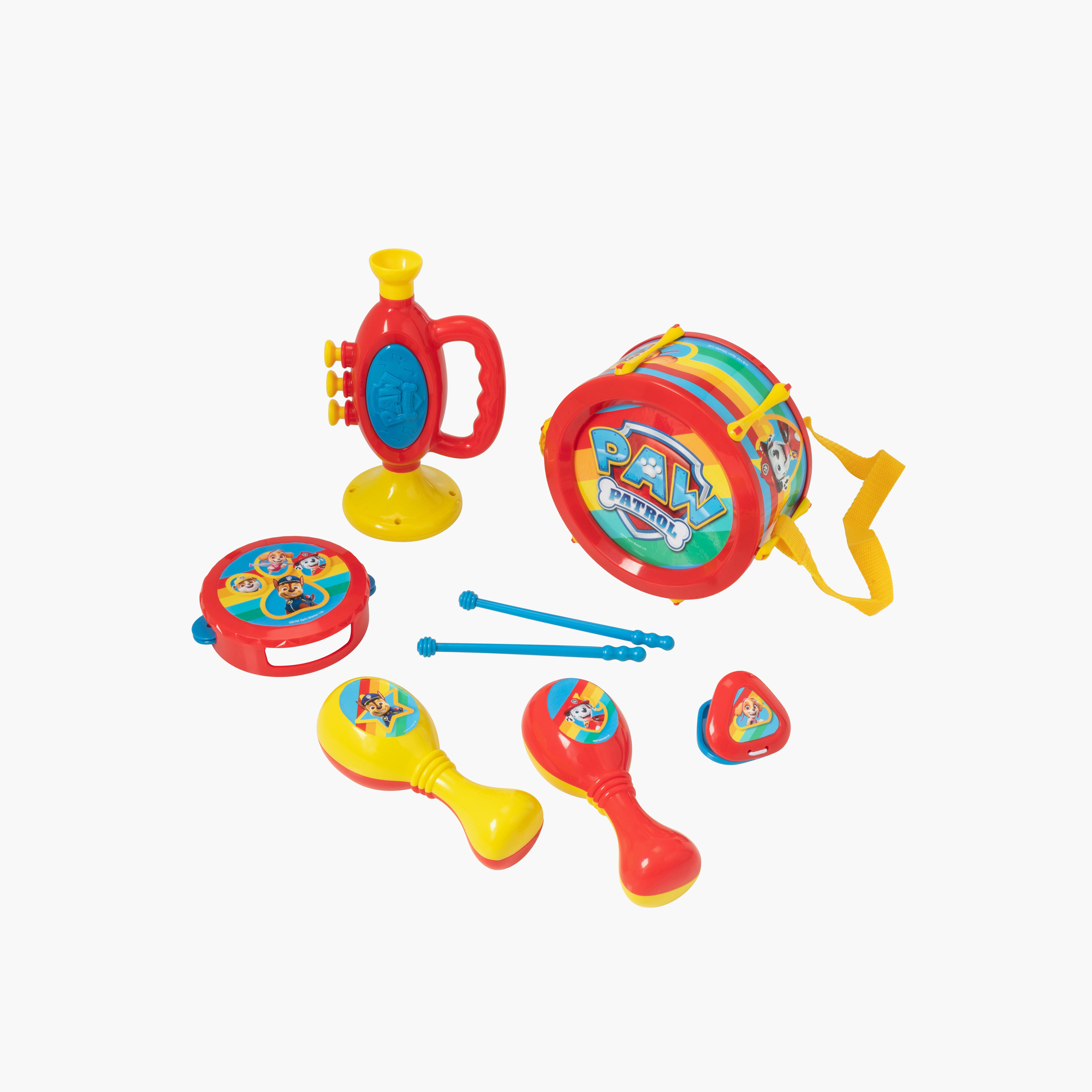 طقم فرقة موسيقية كبير من باو باترول-toys-babyandtoddlertoys-lightsandmusicaltoys-image-1